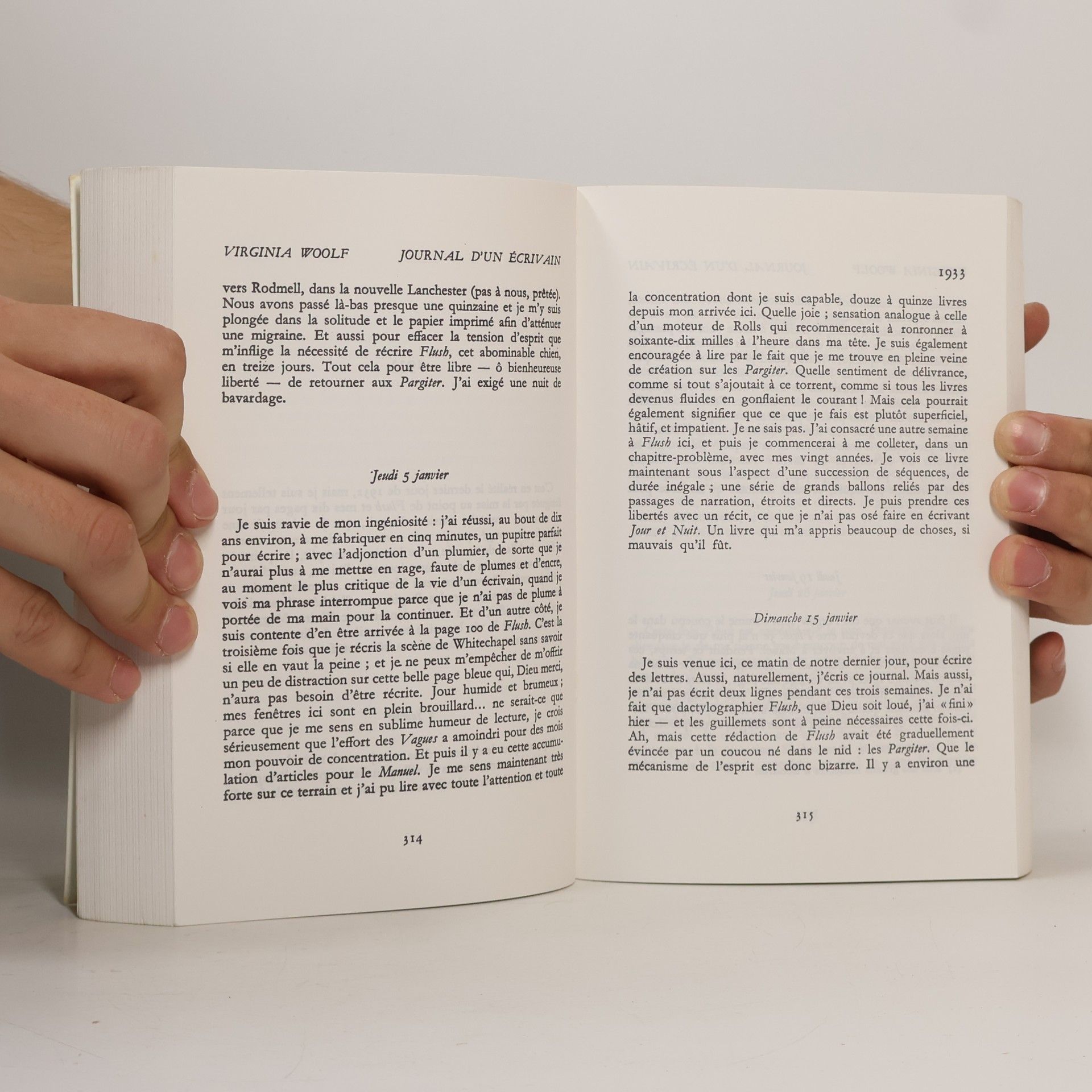 Virginia Woolfová Journal d'un écrivain