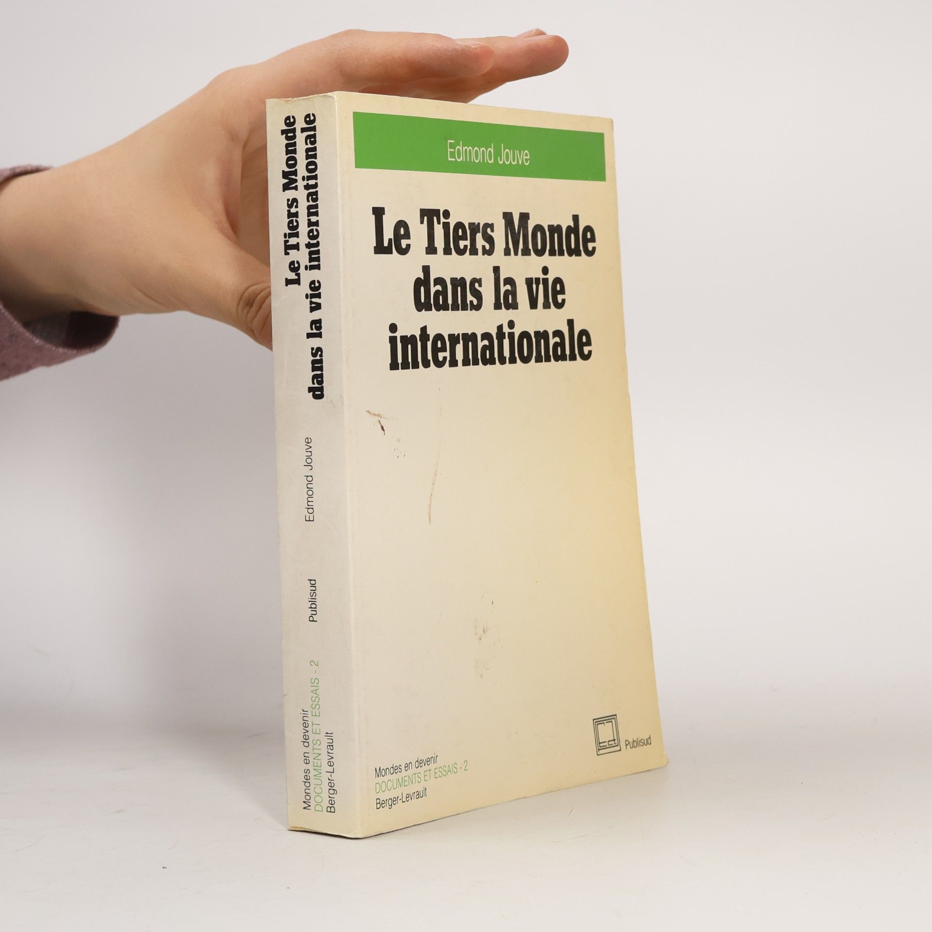 Edmond Jouve Tiers Monde dans la vie internationale