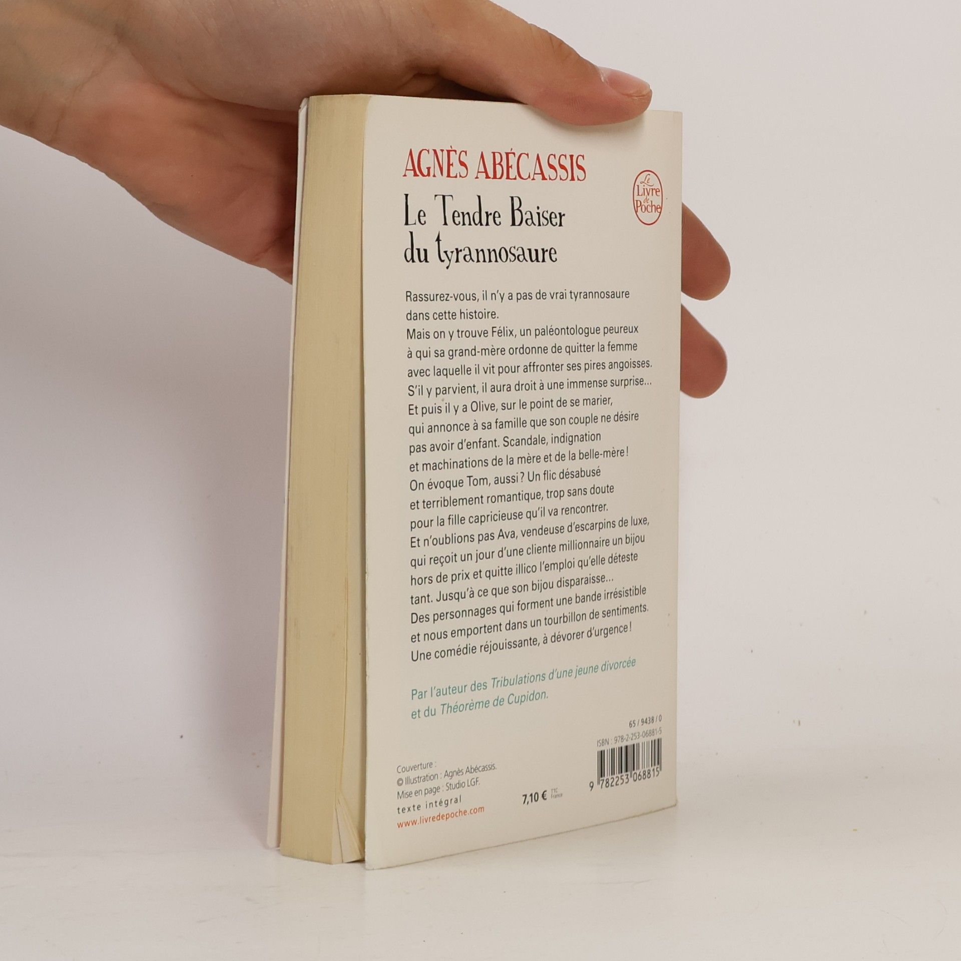 Agnès Abécassis Le Livre de Poche: Le tendre baiser du tyrannosaure - Inédit