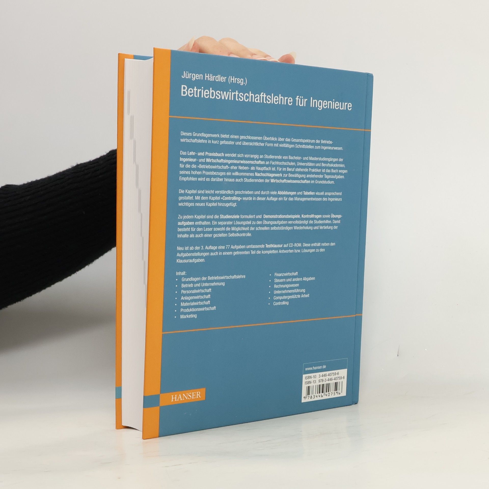 Jürgen Härdler Betriebswirtschaftslehre für Ingenieure - 3., erweiterte Auflage