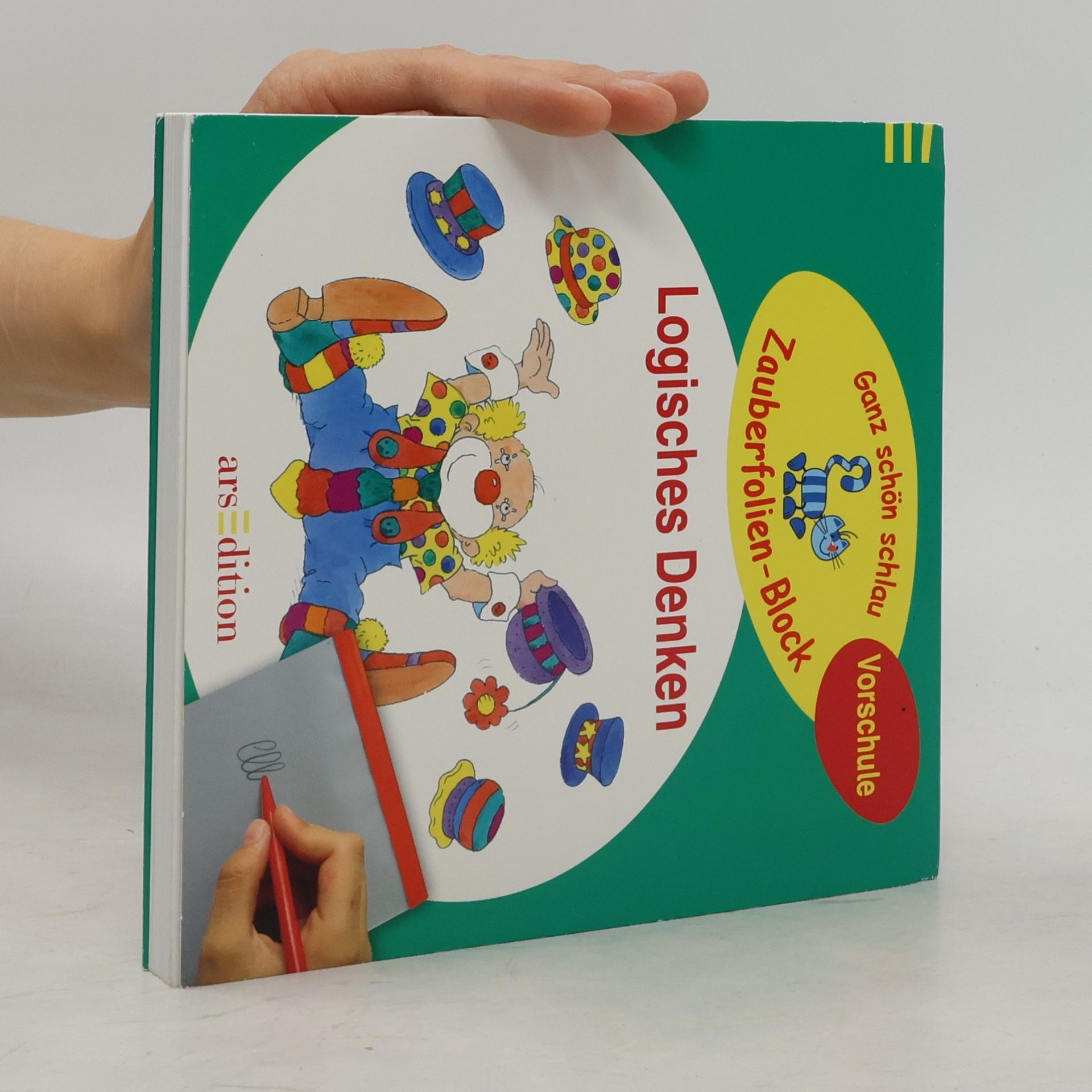 Roger Klerk de Zauberfolien-Block: Logisches Denken (Ganz schön schlau - Vorschule)