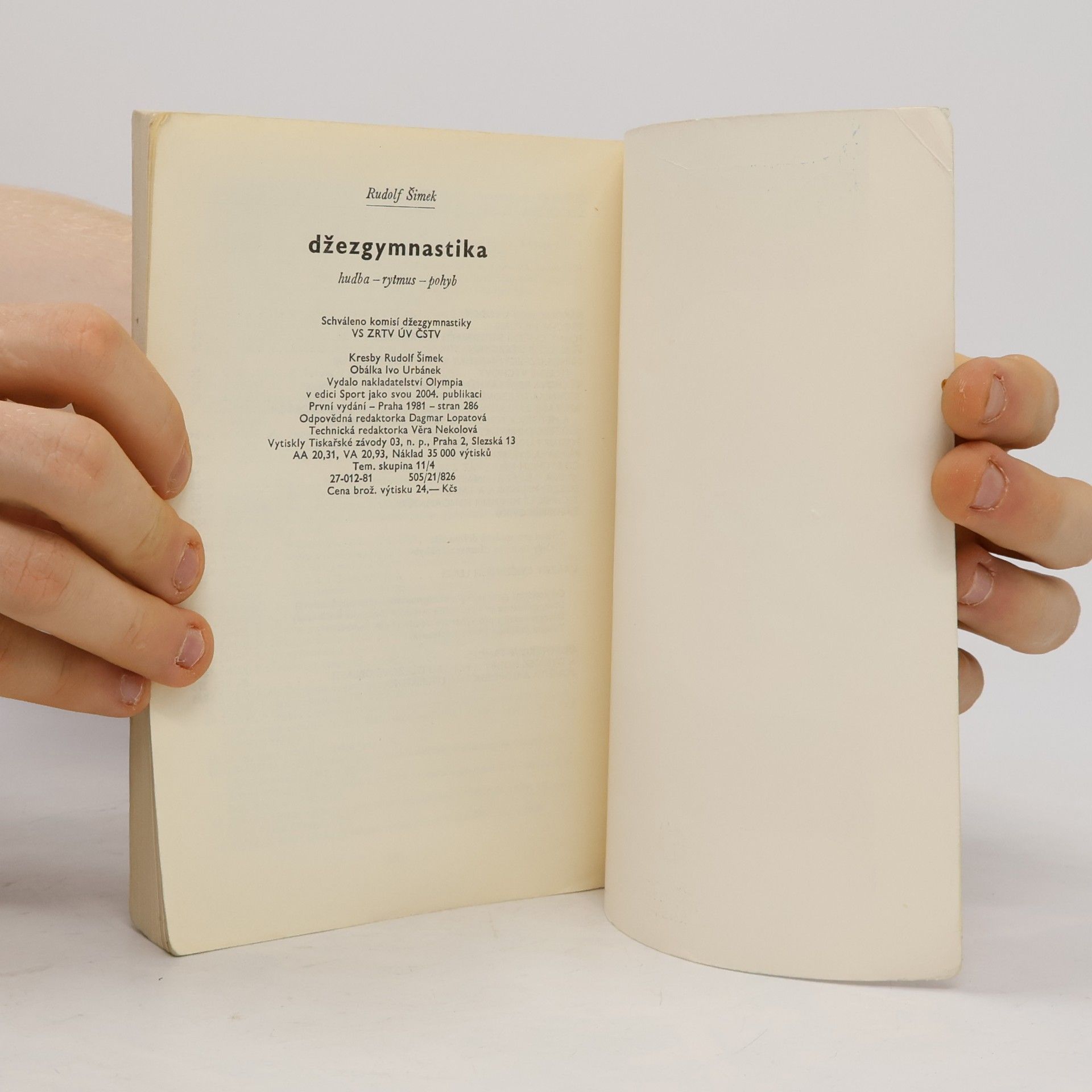 Rudolf Simek Džezgymnastika: Hudba, rytmus, pohyb