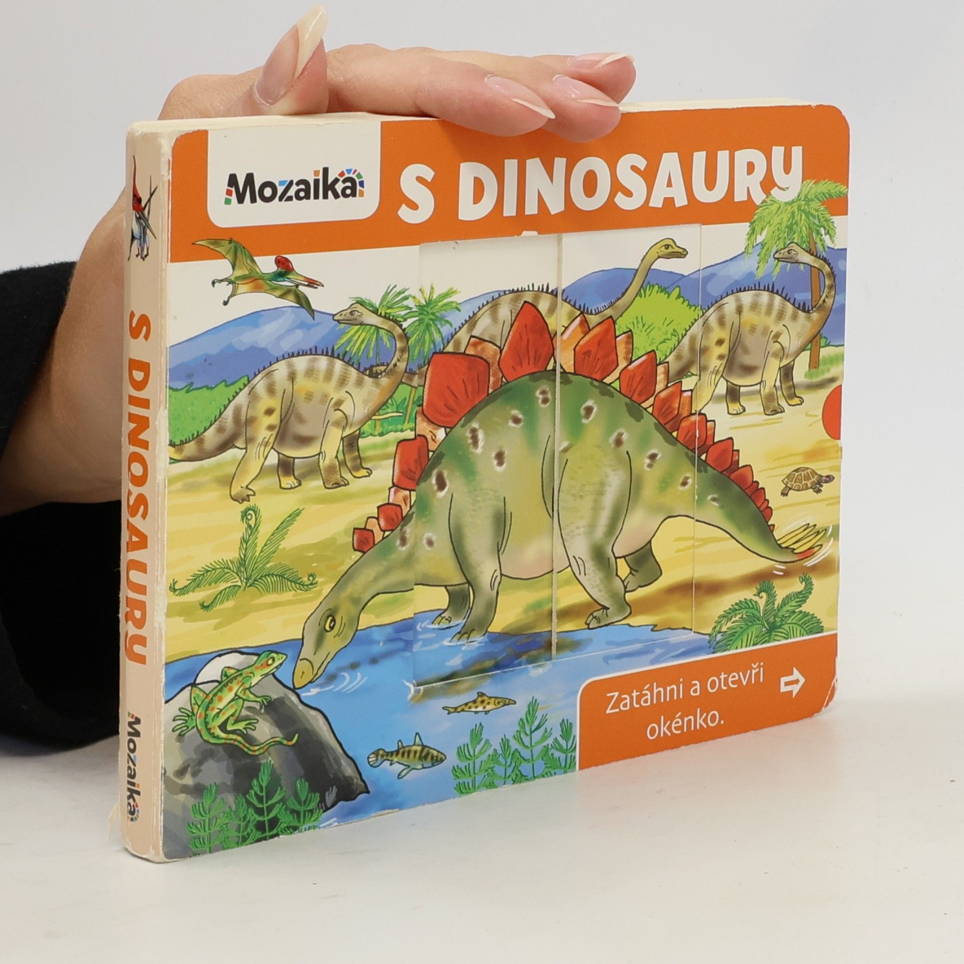 Antonín Šplíchal S dinosaury : zatáhni a otevři okénko