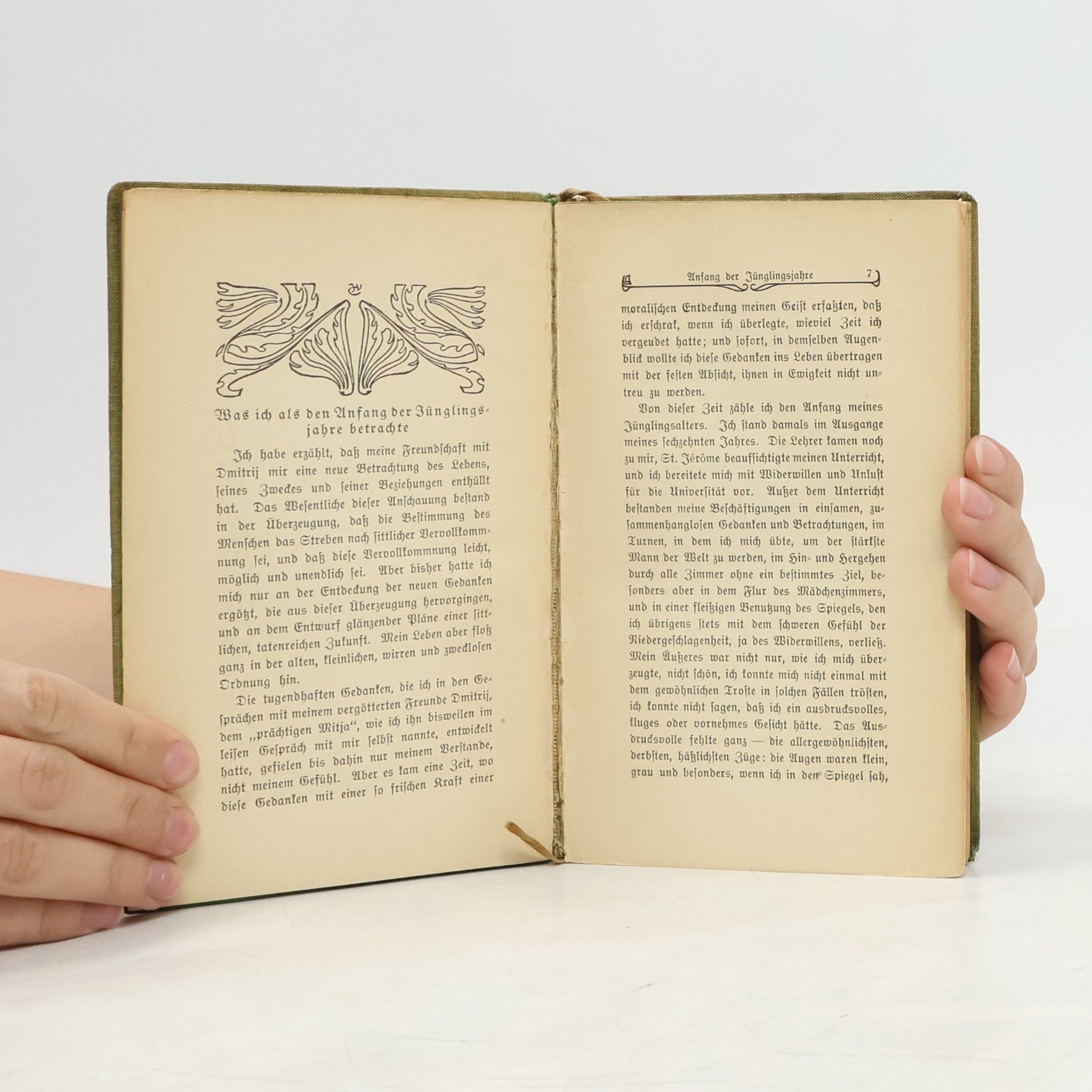 Lev Nikolajevitsj Tolstoj Lebensstufen II. Jünglingsjahre