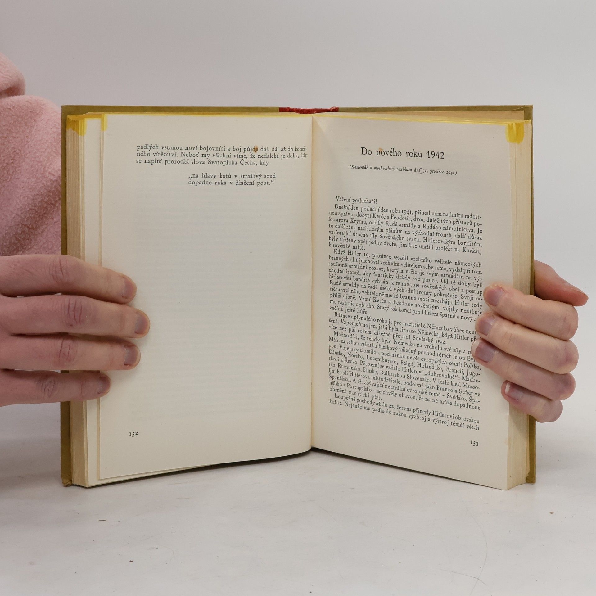 Klement Gottwald Deset let - sborník statí a projevů 1936-1946