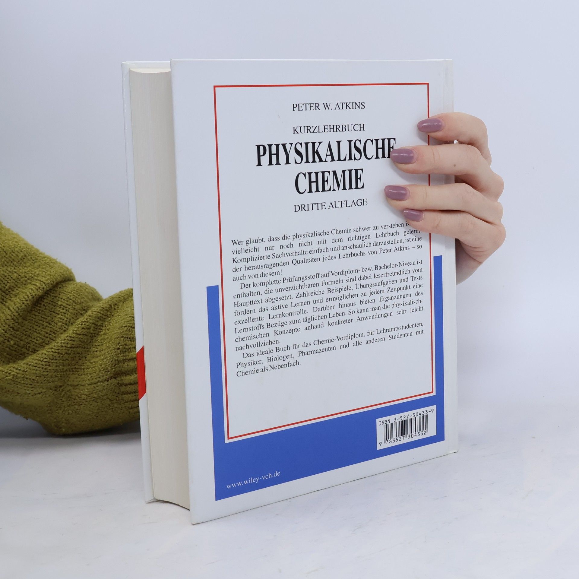 Peter Atkins Kurzlehrbuch physikalische Chemie