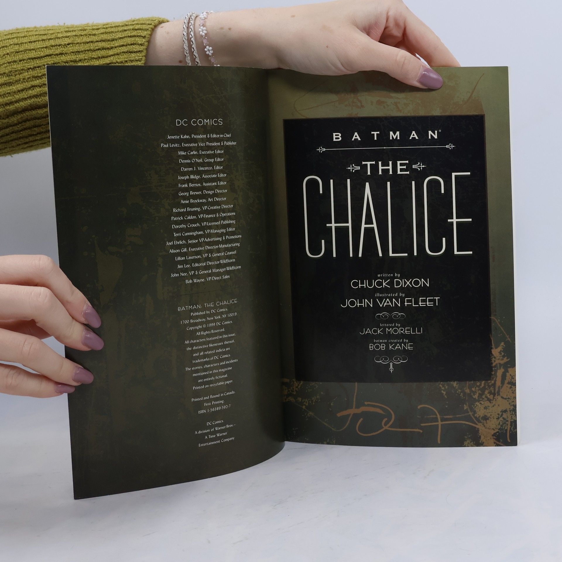 Chuck Dixon Batman: The Chalice