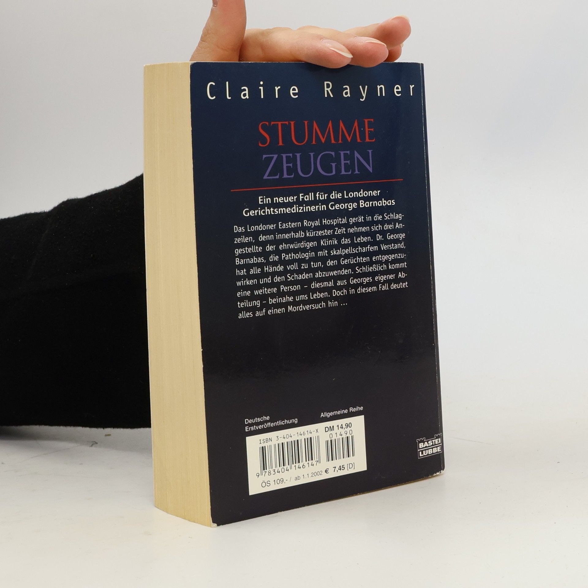 Claire Rayner Stumme Zeugen