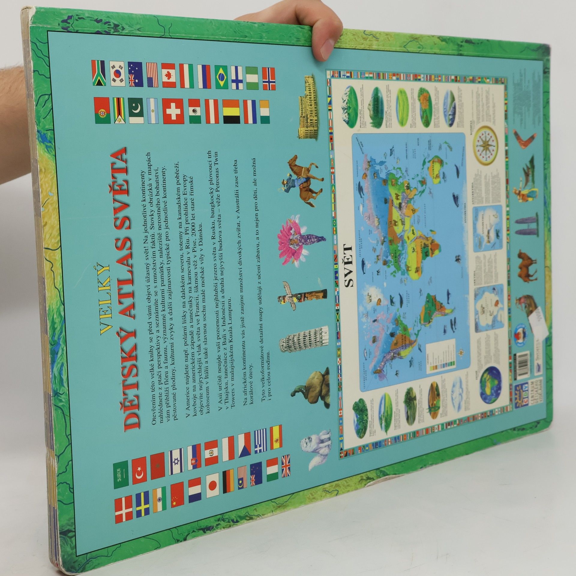 Štěpán Volf Velký dětský atlas světa