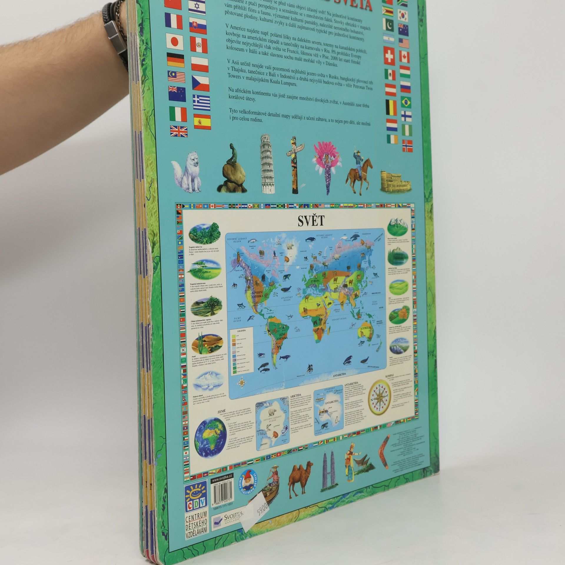 Štěpán Volf Velký dětský atlas světa