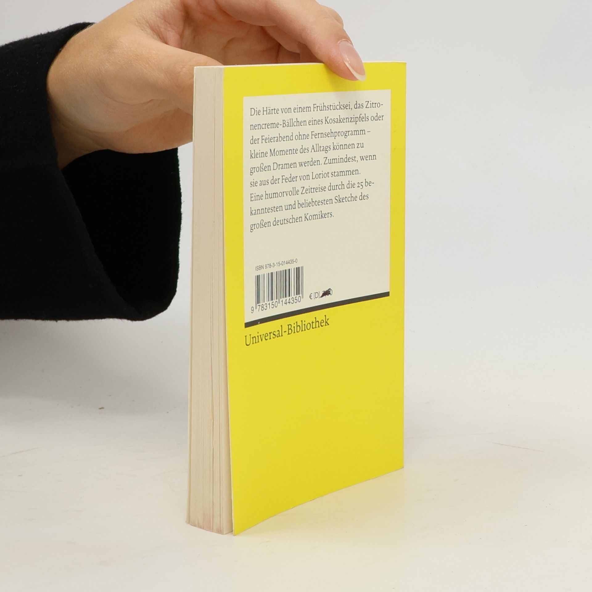 Loriot Die Jodelschule und andere dramatische Werke | Die beliebtesten und bekanntesten Sketche von Loriot | Reclams Universal-Bibliothek