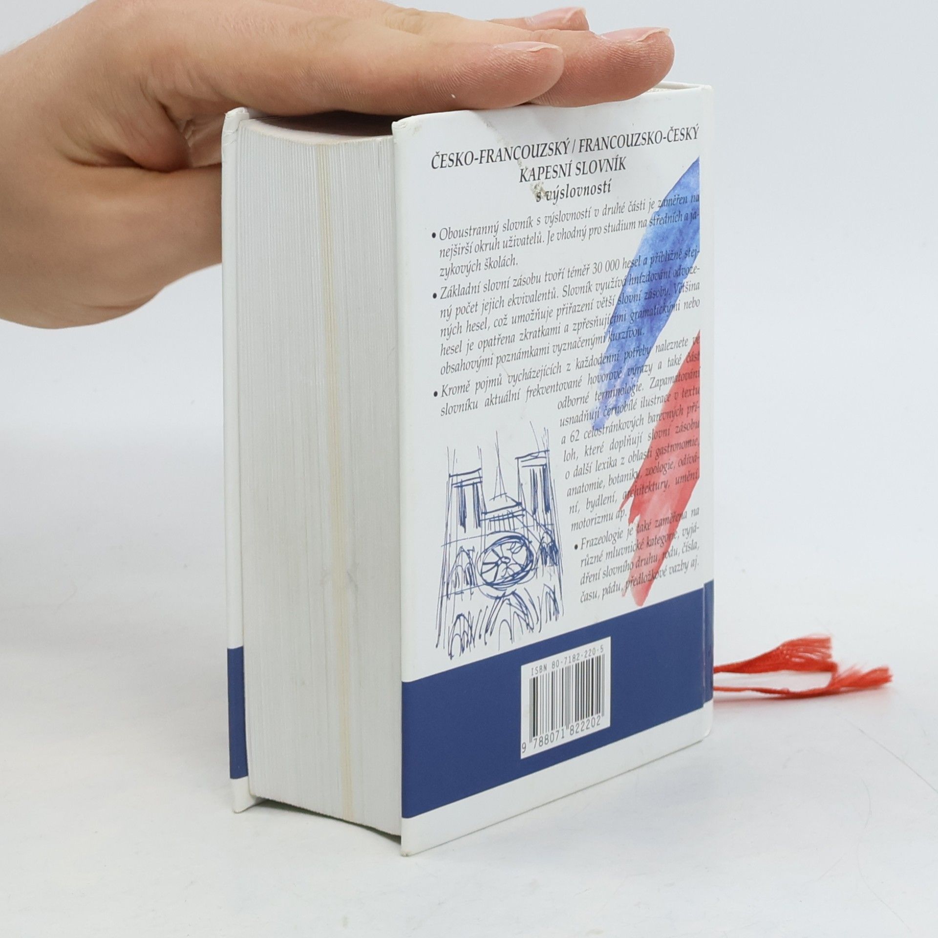 Iva Gailly Česko-francouzský, francouzsko-český kapesní slovník s výslovností = Tchèque-français, français-tchèque dictionnaire de poche avec la prononciation