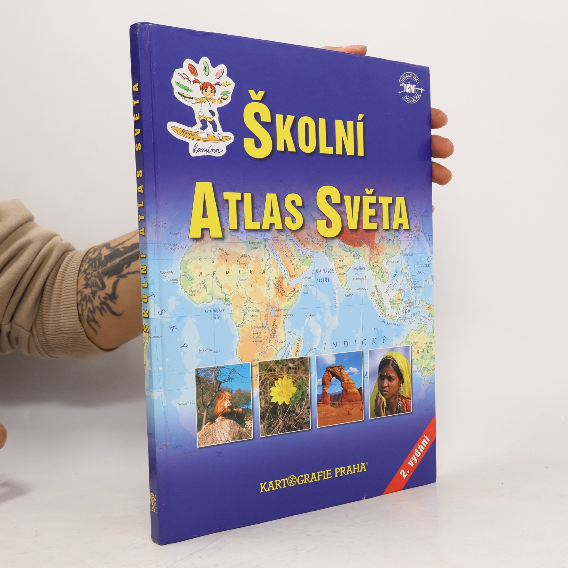 Collectif d'auteurs Školní atlas světa