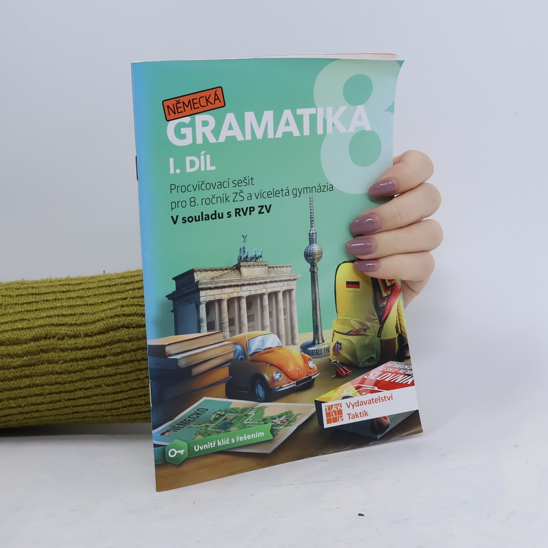 kolektiv Německá gramatika 8 pro ZŠ – 1. díl - procvičovací sešit