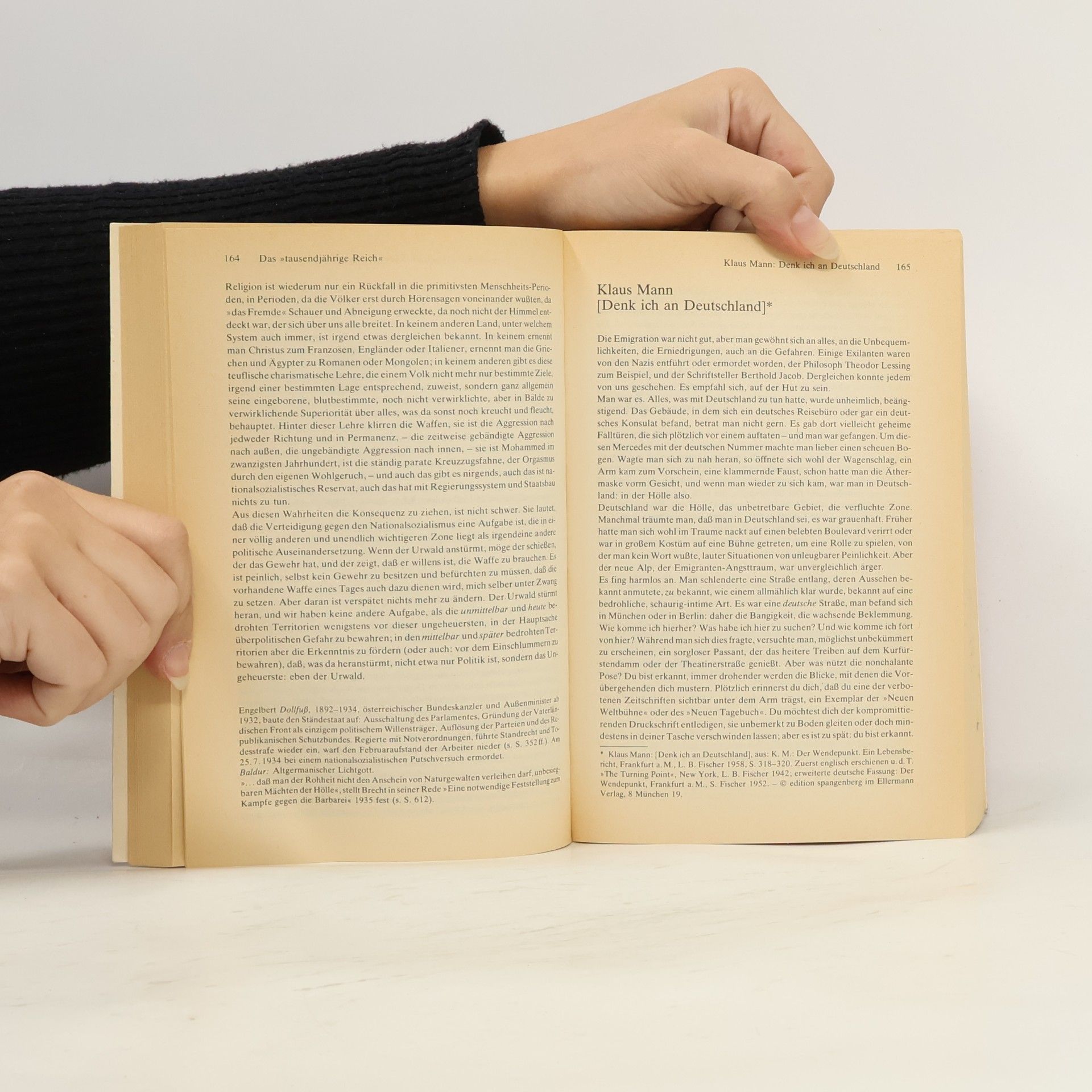 Ernst Loewy Exil 1. Mit dem Gesicht nach Deutschland