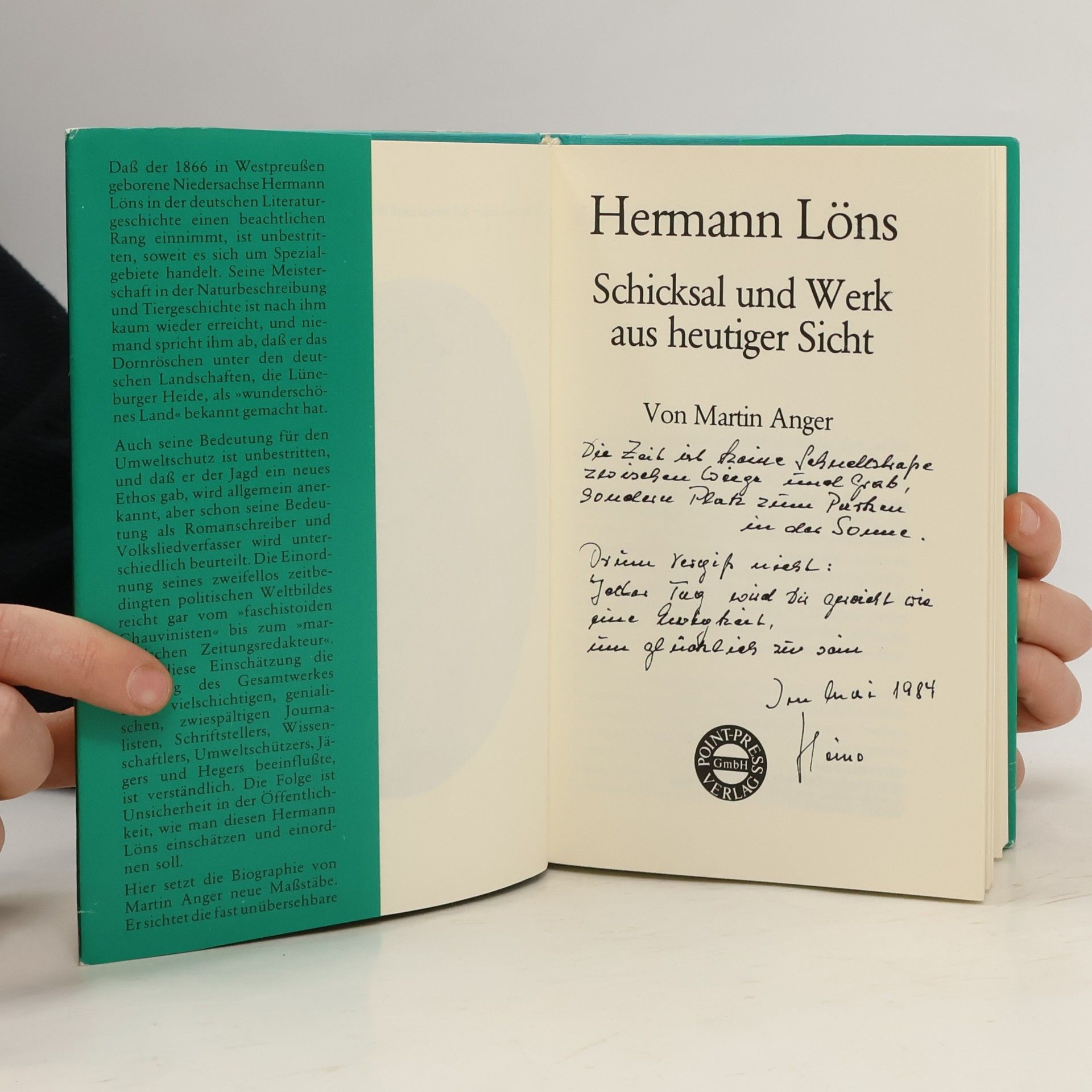 Martin Anger Hermann Löns