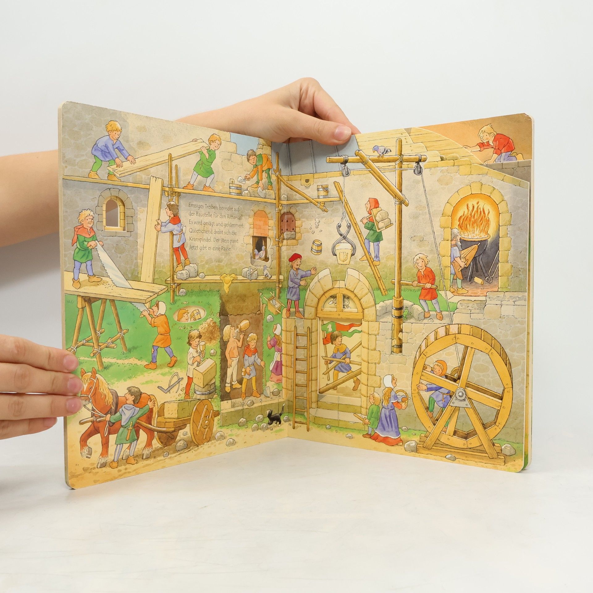 Klaus Bliesener Mein großes Gucklochbuch von der Ritterburg