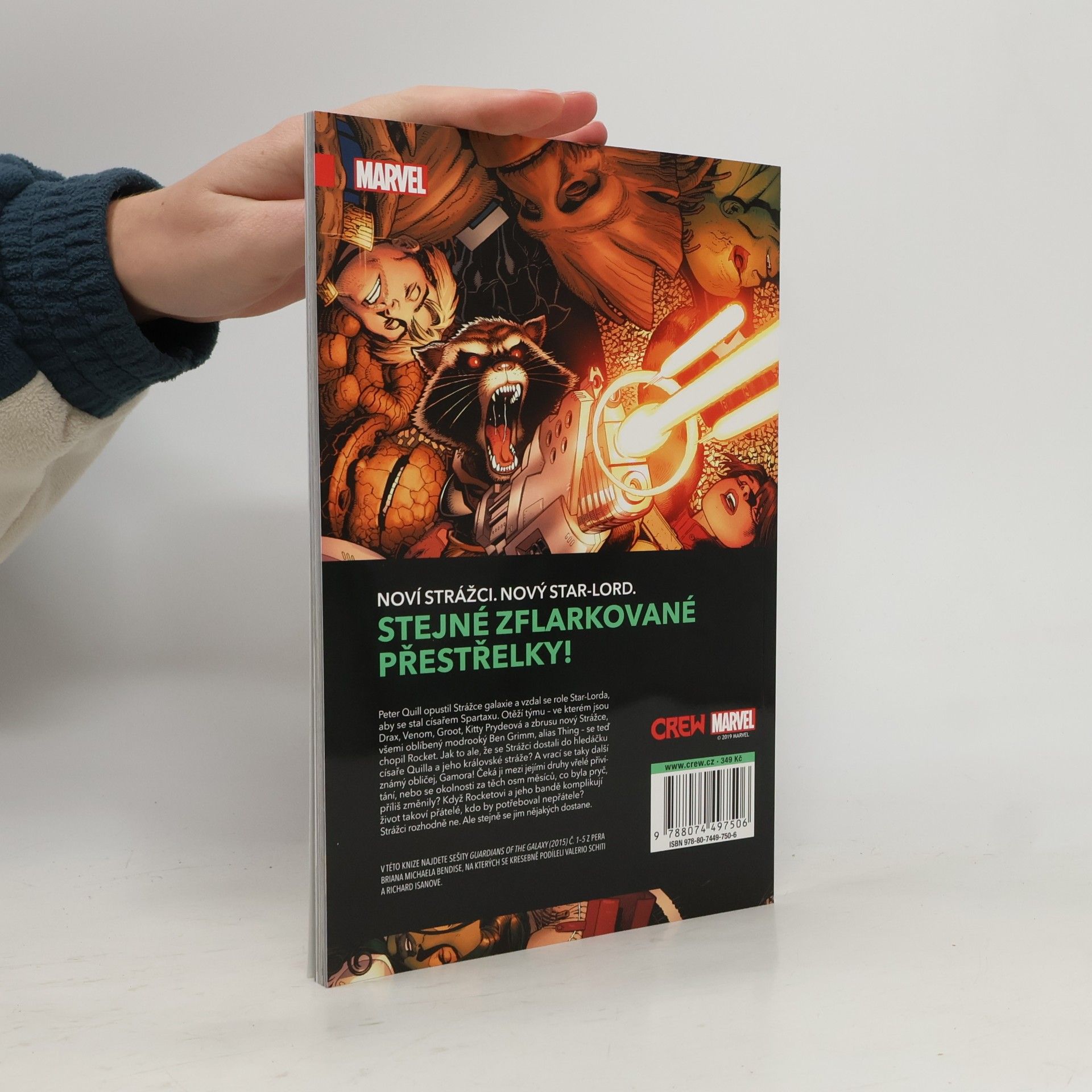 Brian Michael Bendis Strážci galaxie - Noví Strážci. Císař Quill