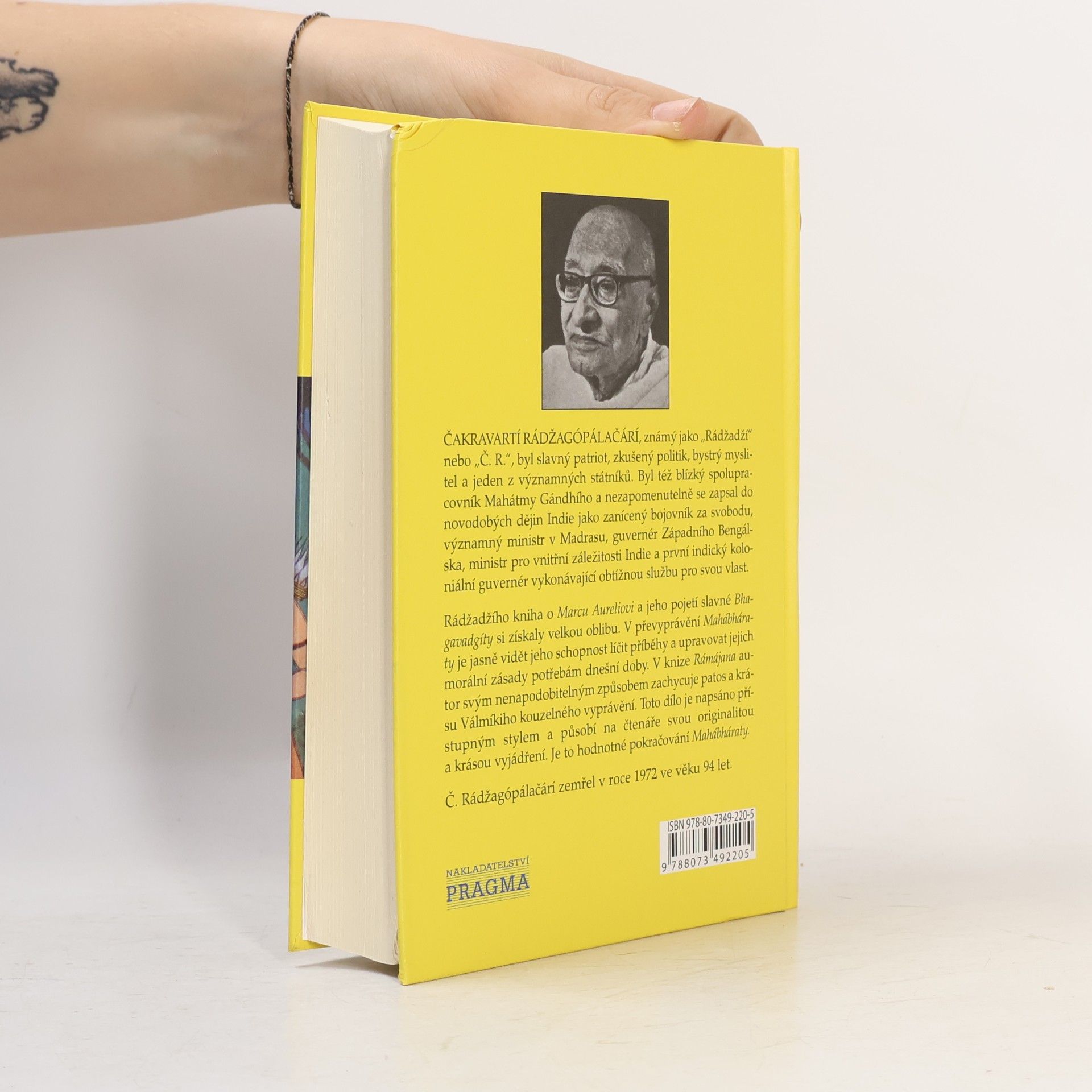 C. Chakravarti Rajagopalachari Rámájana. Světoznámý indický epos