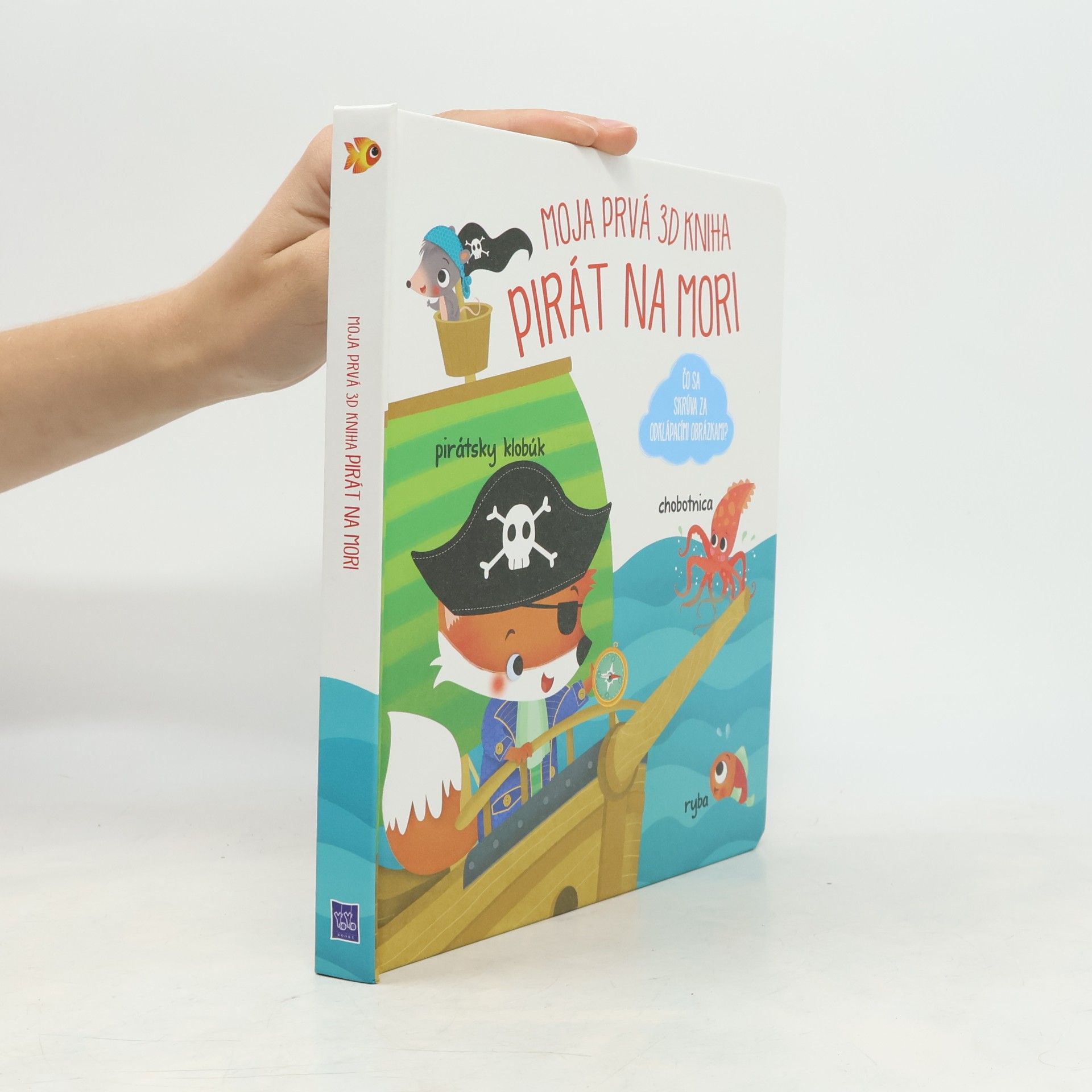 Various authors Moja prvá 3D kniha Piráti na mori