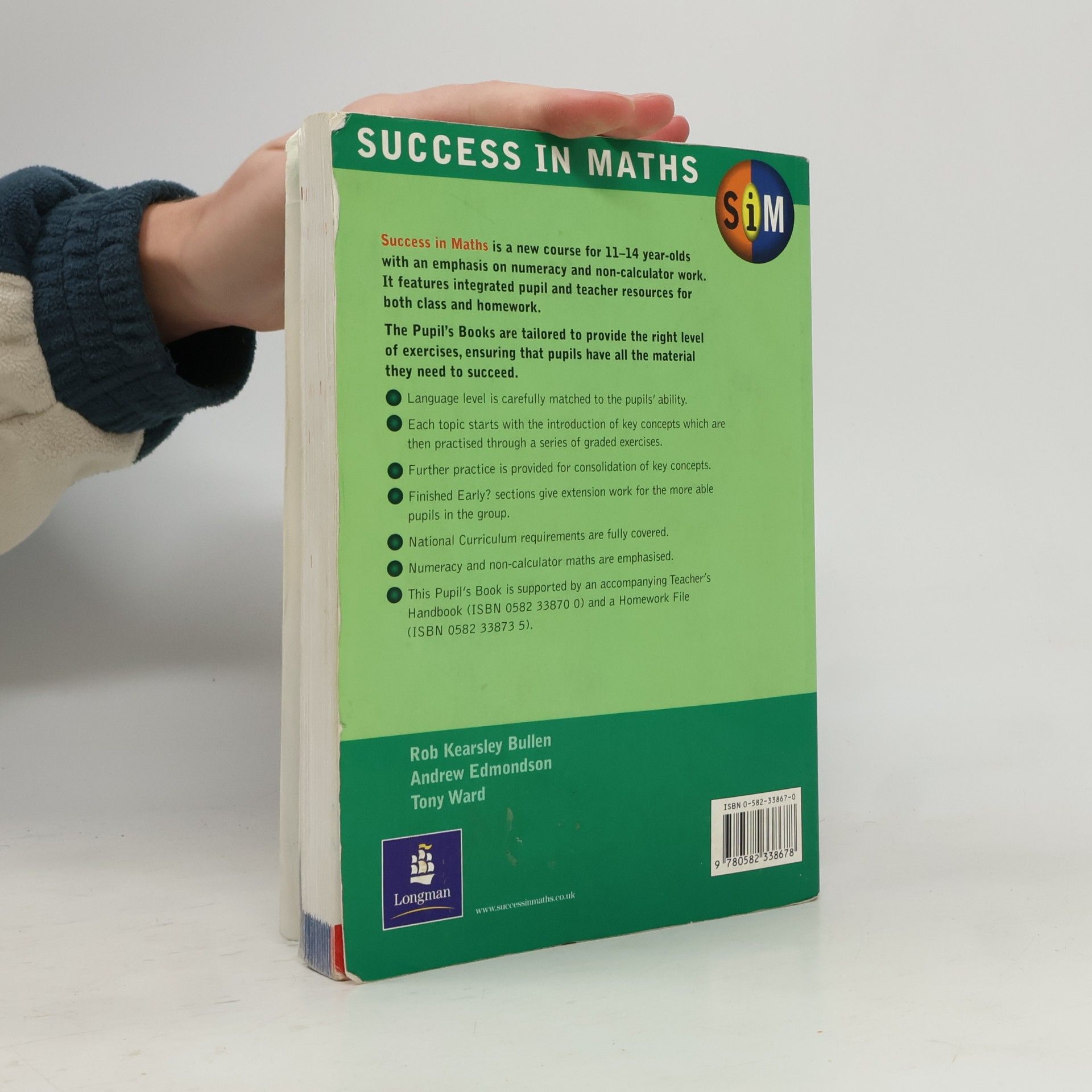 Rob Kearsley Bullen Success In Maths Pupil's Book