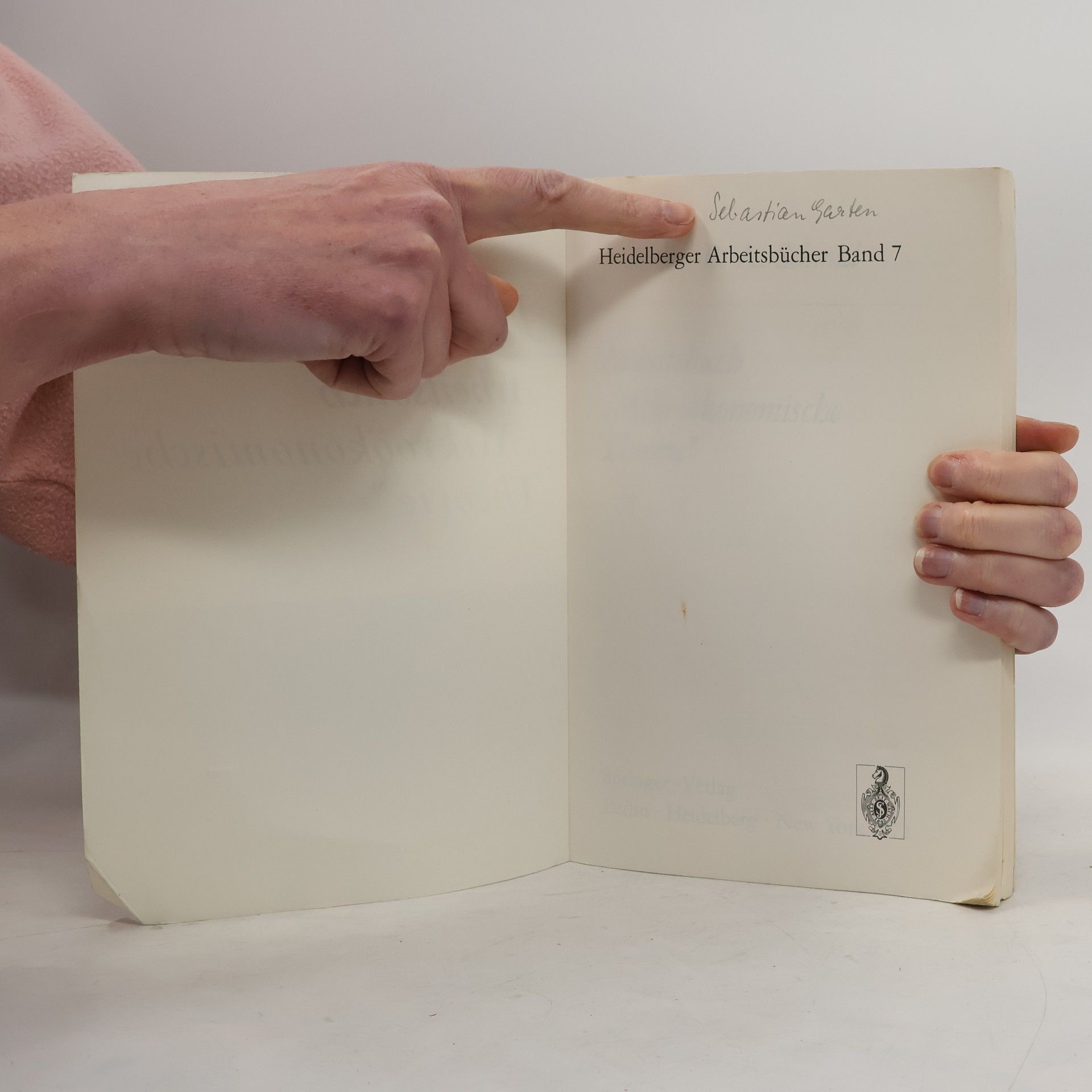 Bernd A. Schmid Heidelberger Arbeitsbücher - 7: Arbeitsbuch Mikroökonomische Theorie