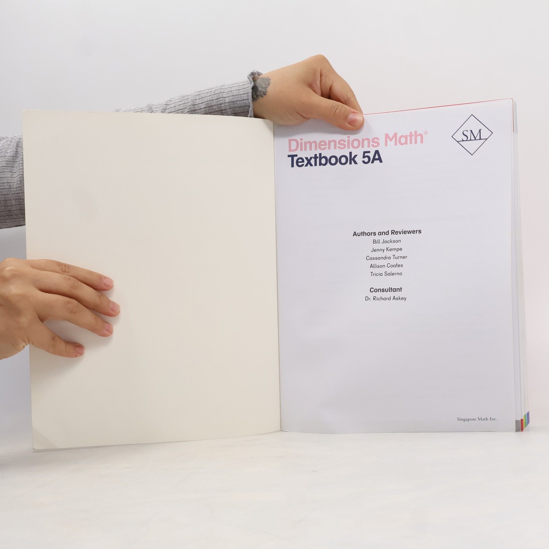 Dimensions Math Textbook 5A