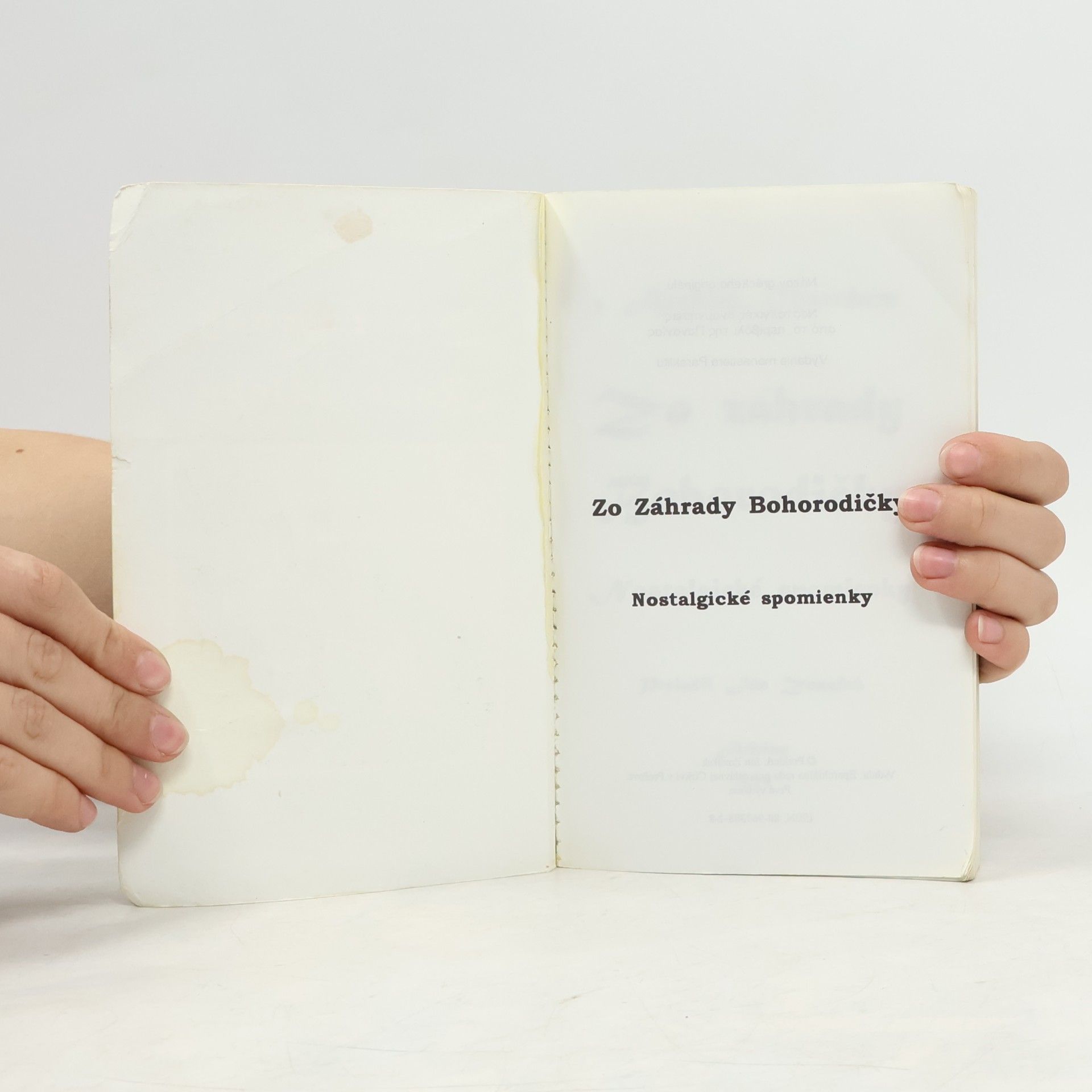 Cherubím Karampelas Zo záhrady Bohorodičky - nostalgické spomienky