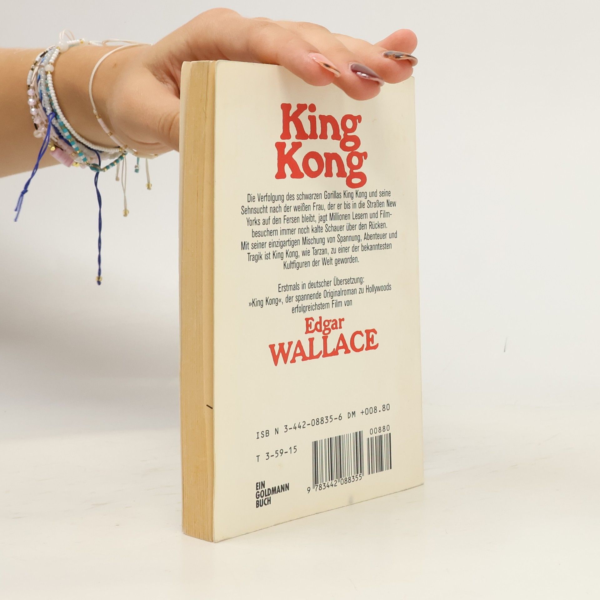 Edgar Wallace King Kong. Roman.