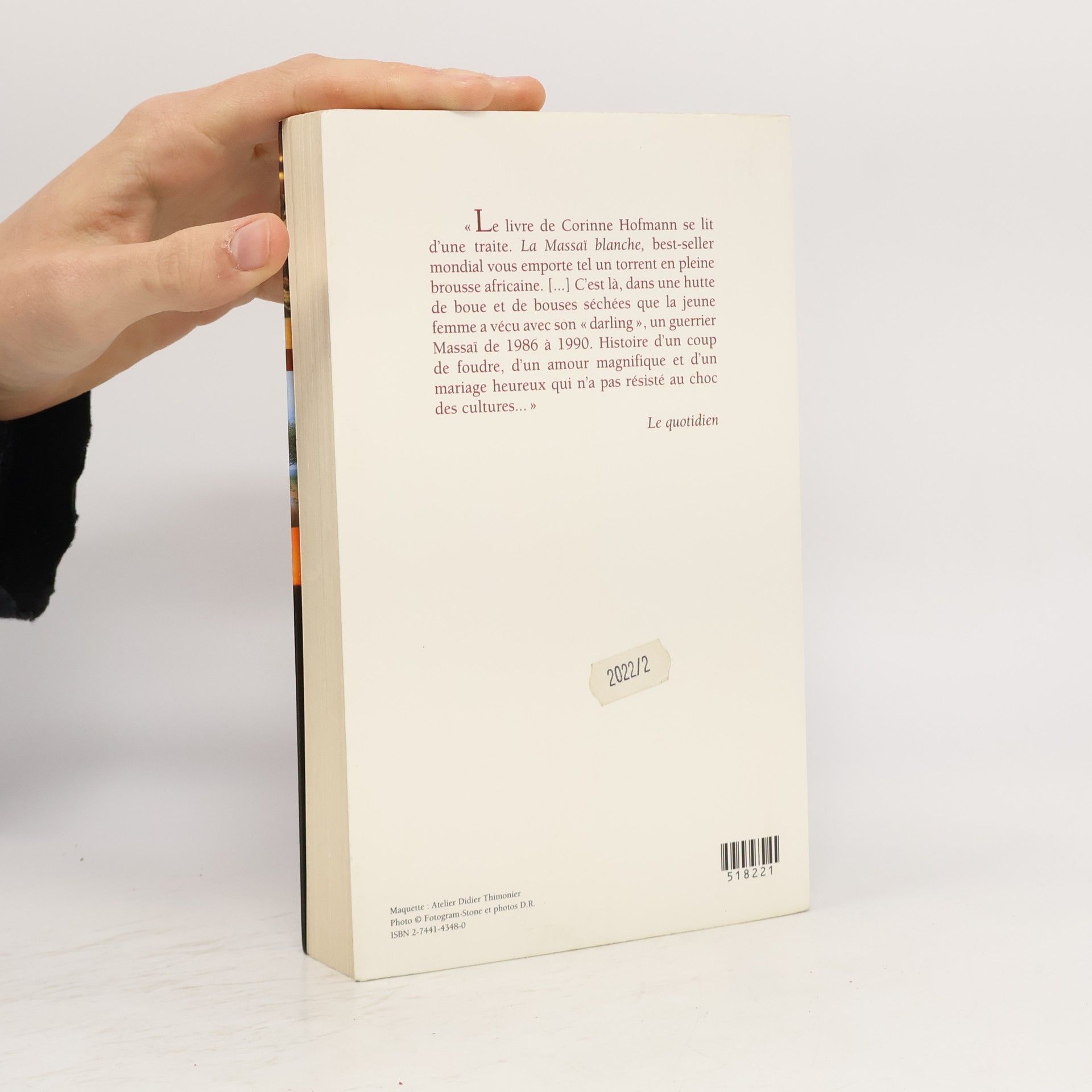 Corinne Hofmann La Massaï blanche