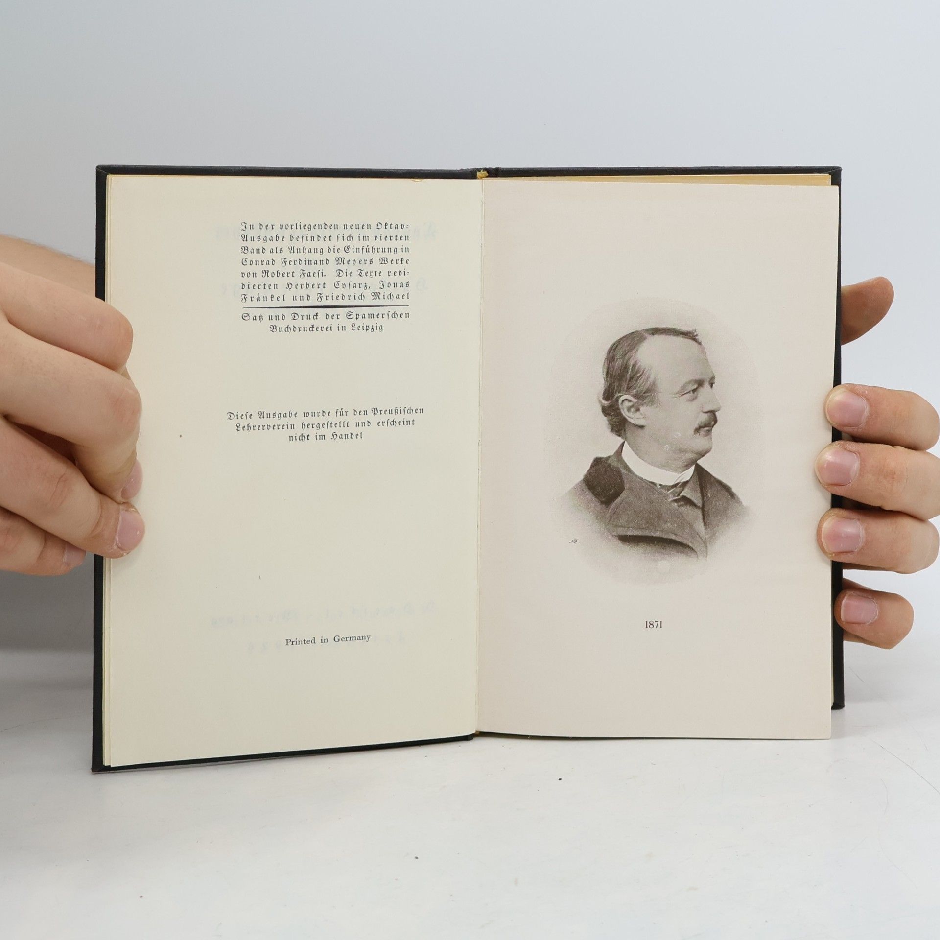 Conrad Ferdinand Meyer Gedichte Hutten Engelberg