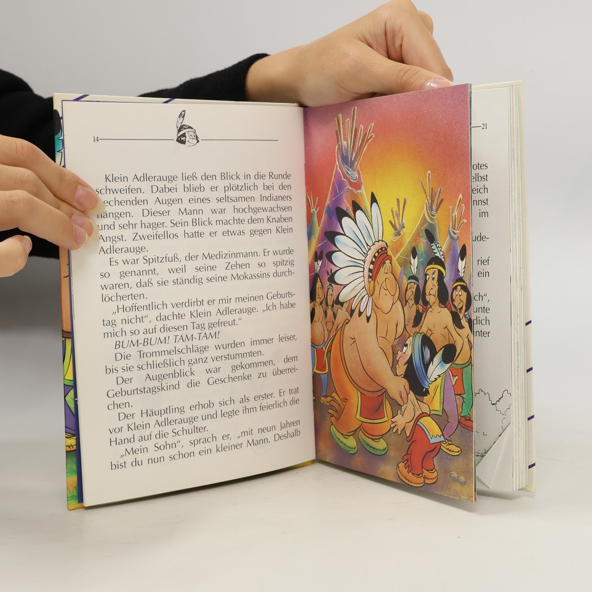 Walt Disney Klein Adlerauge und der Medizinmann