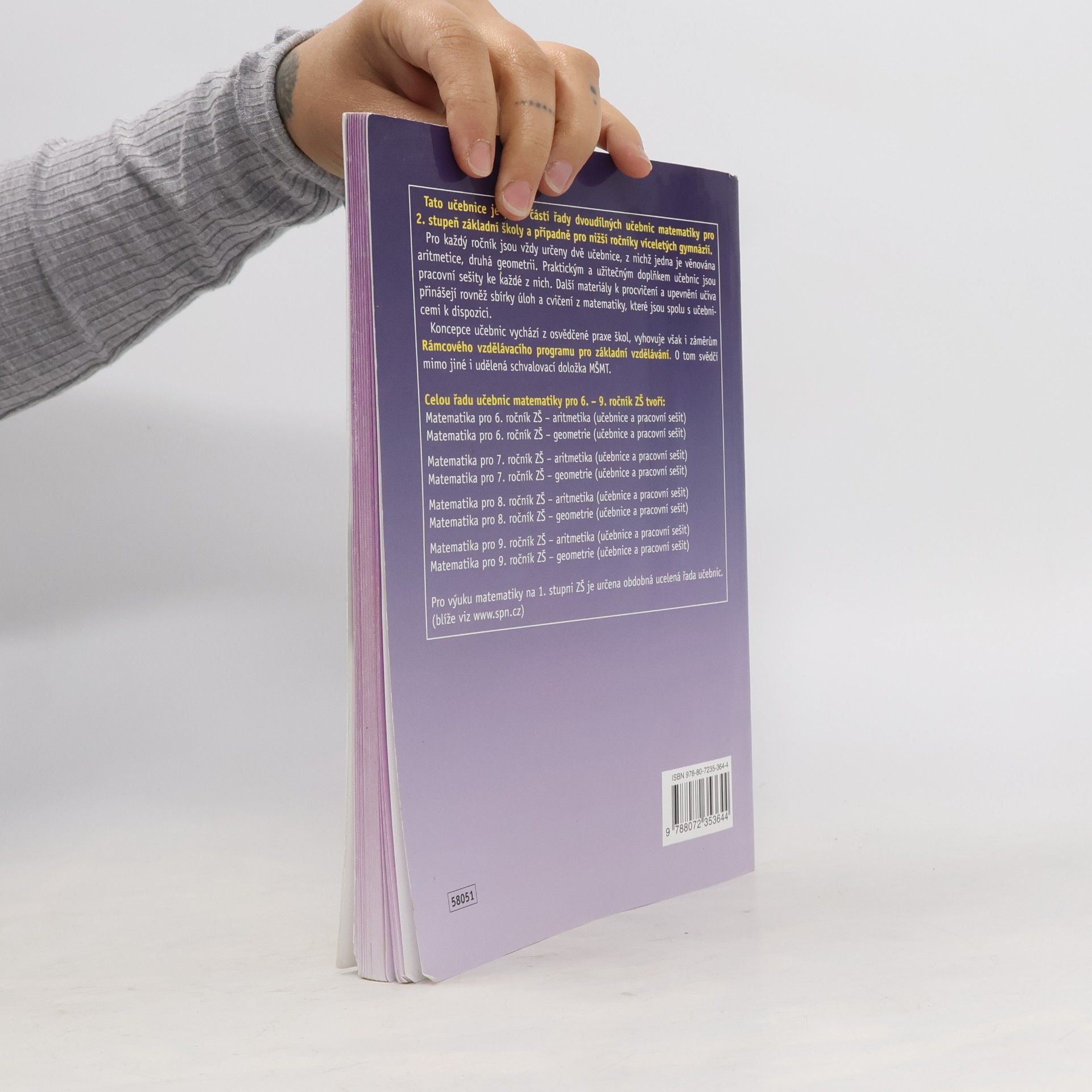 Zdeněk Půlpán Matematika 6 : pro základní školy. Aritmetika