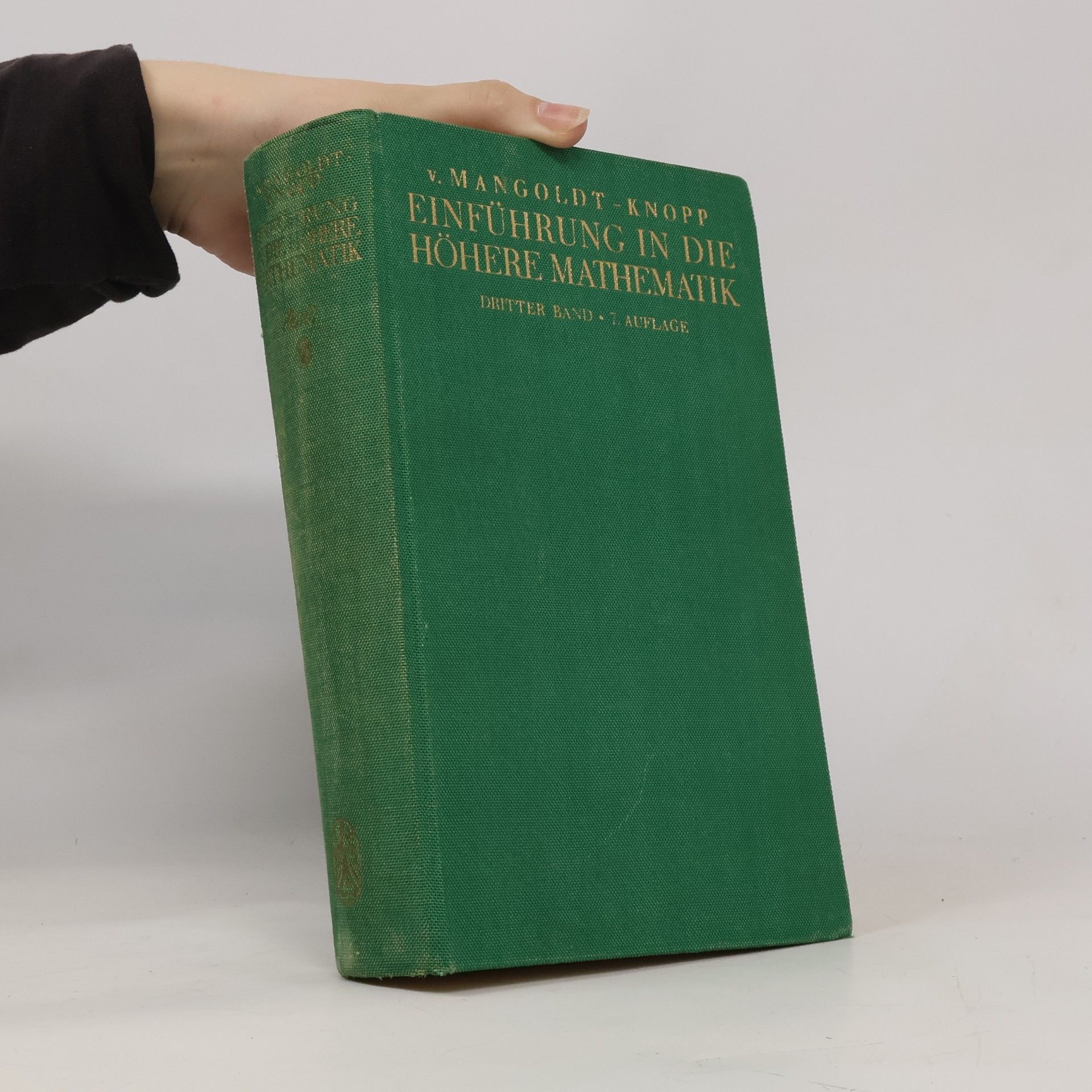 Einführung in die Höhere Mathematik III.