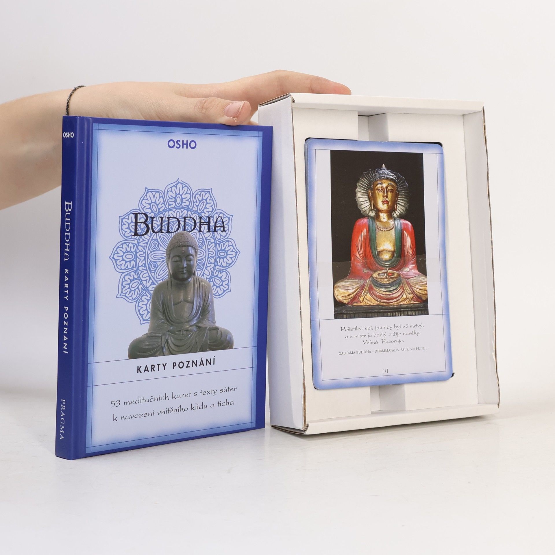 Osho Buddha karty poznání : 53 meditačních karet s texty súter (kniha a karty)