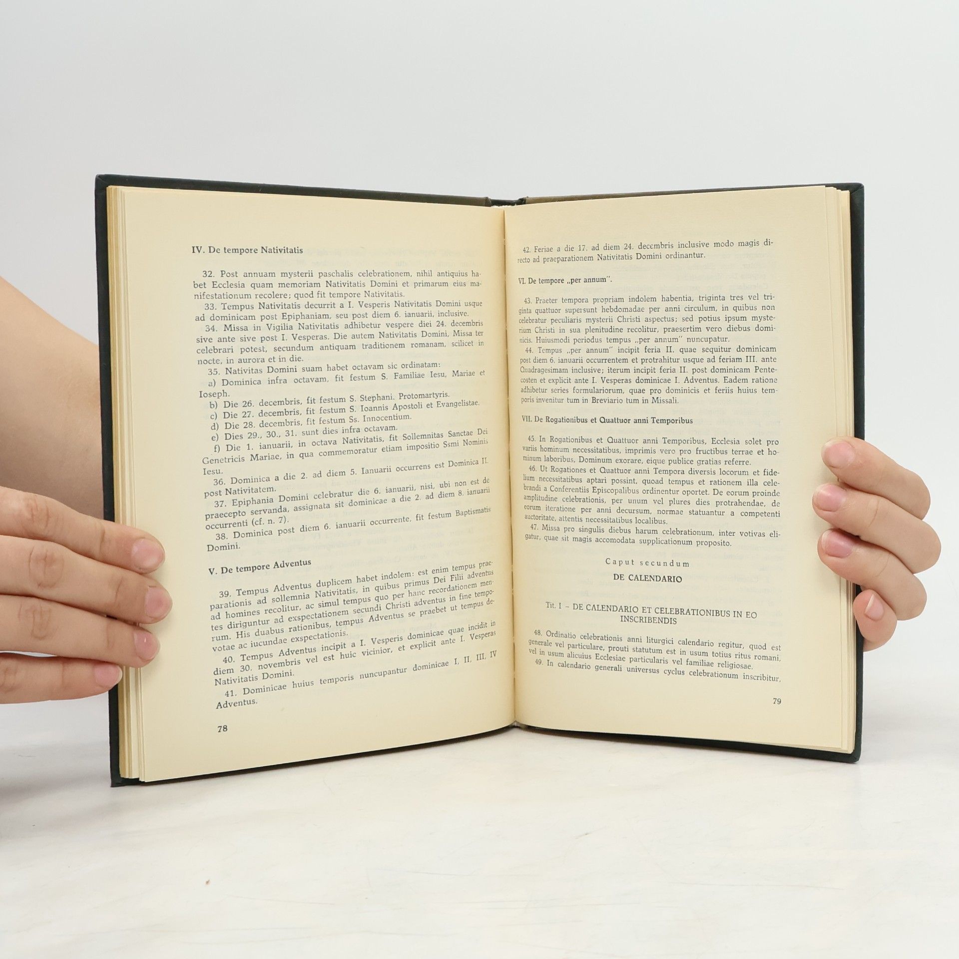 Various authors Ordo Missae Rubricae et Calendarium Romanum