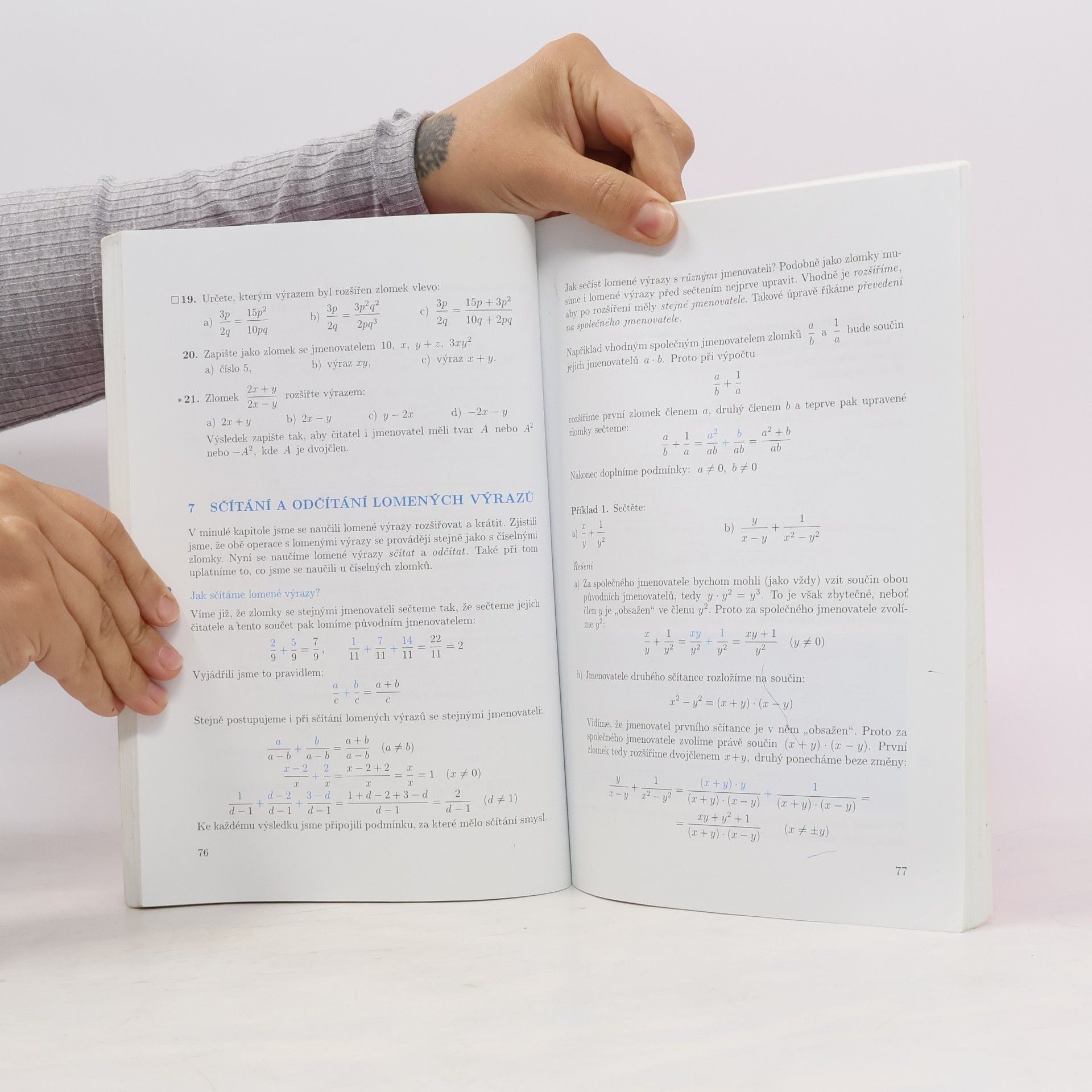 Jiří Herman Matematika. Tercie. Výrazy 2
