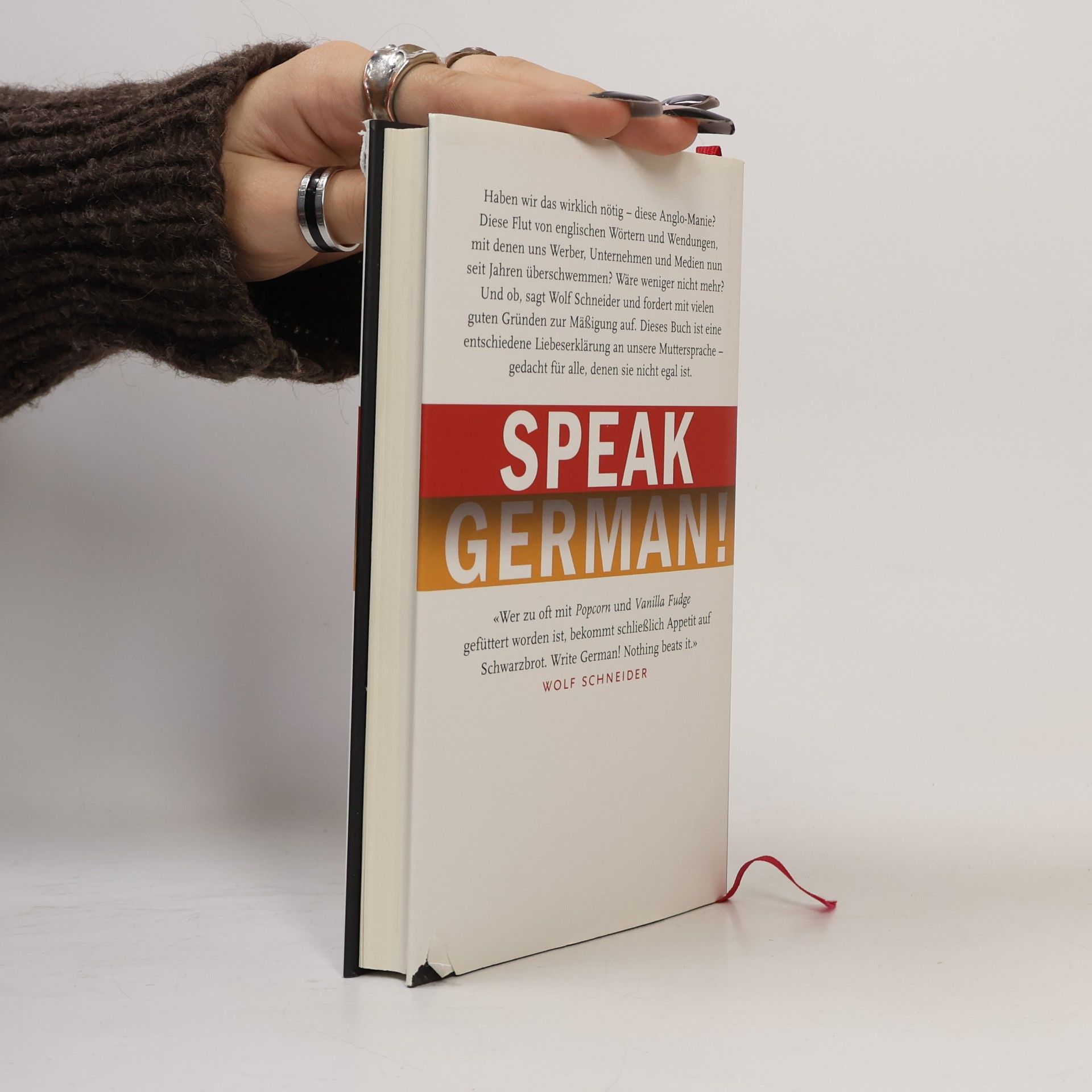 Wolf Schneider Speak German!