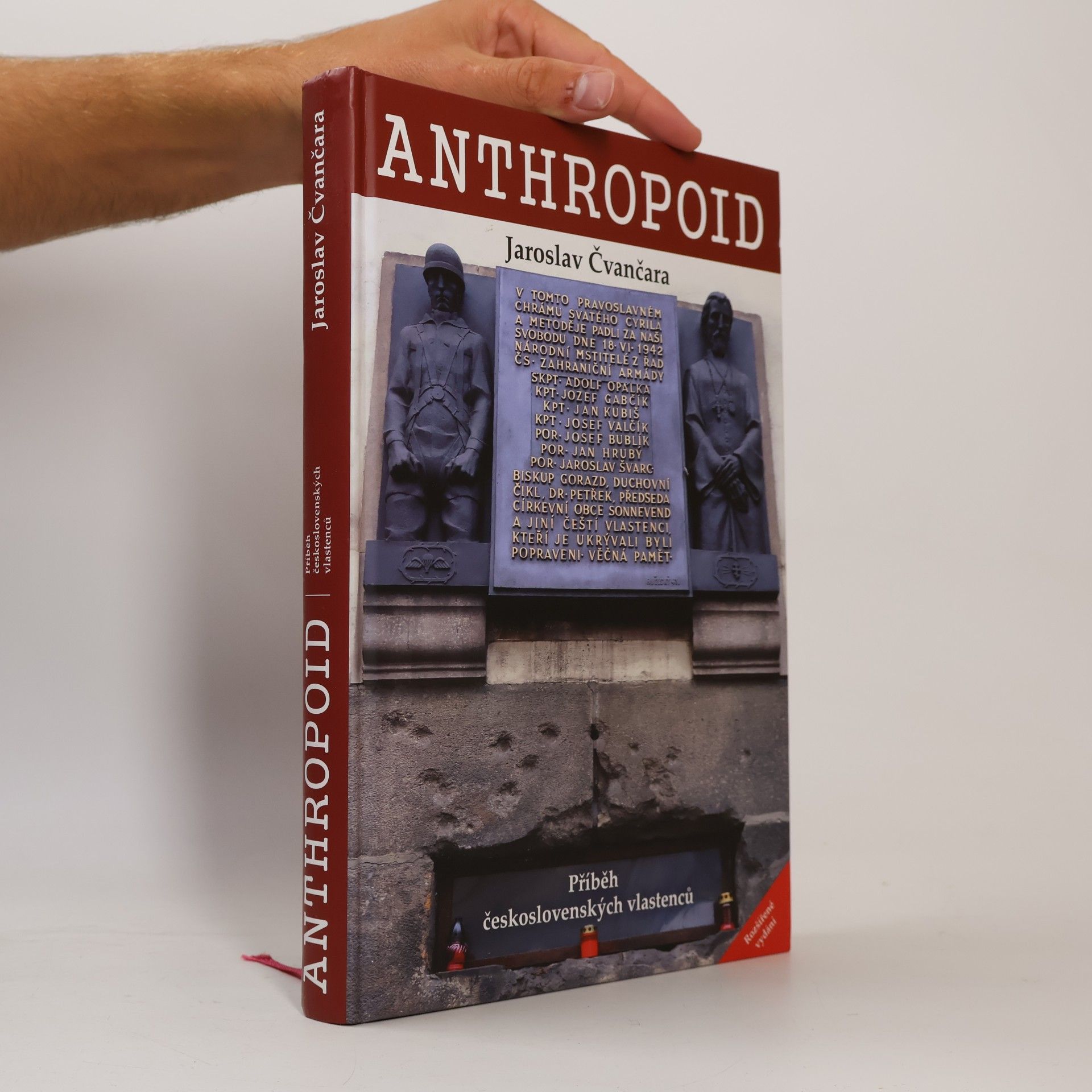 Jaroslav Čvančara Anthropoid : příběh československých vlastenců