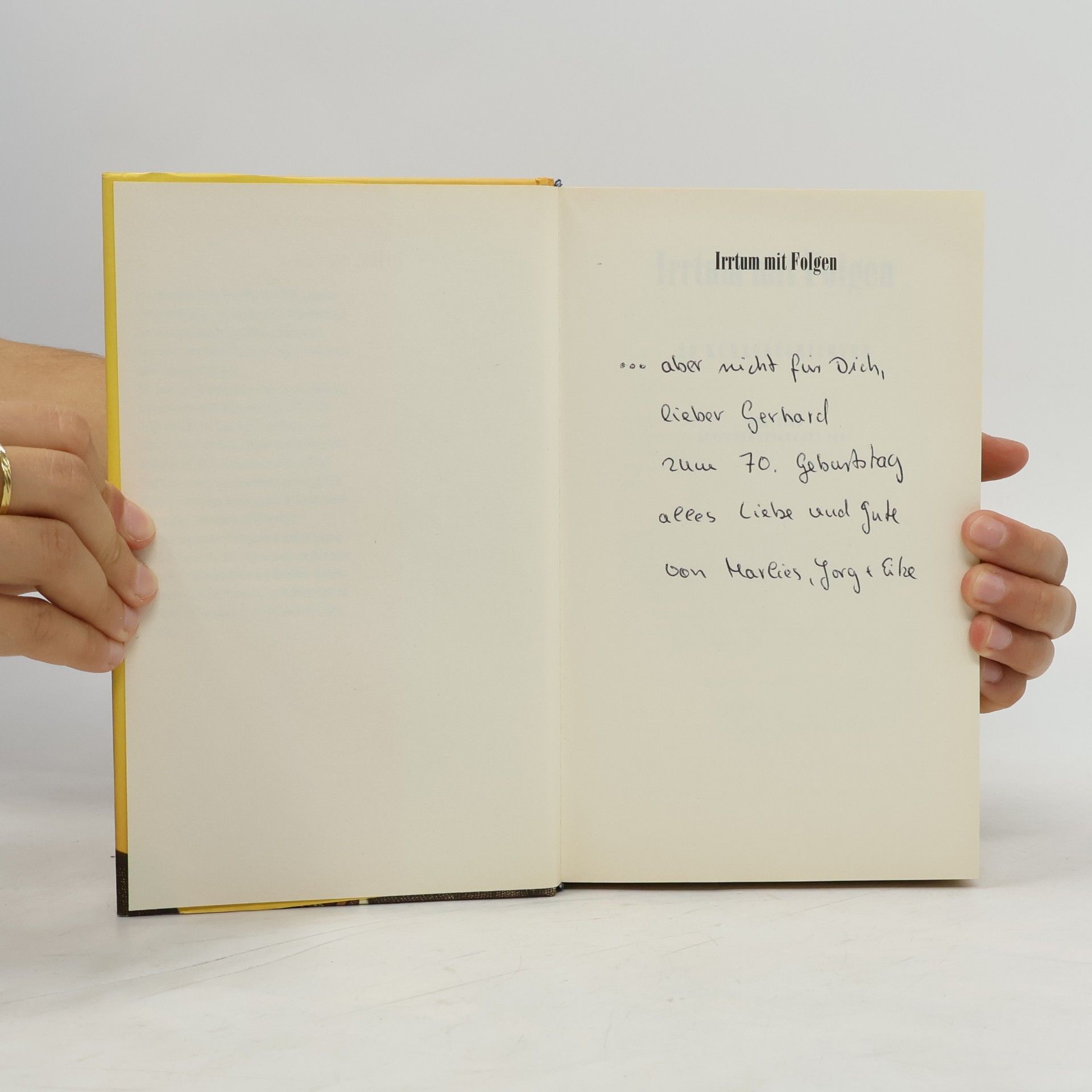 Claudia Krader Irrtum mit Folgen