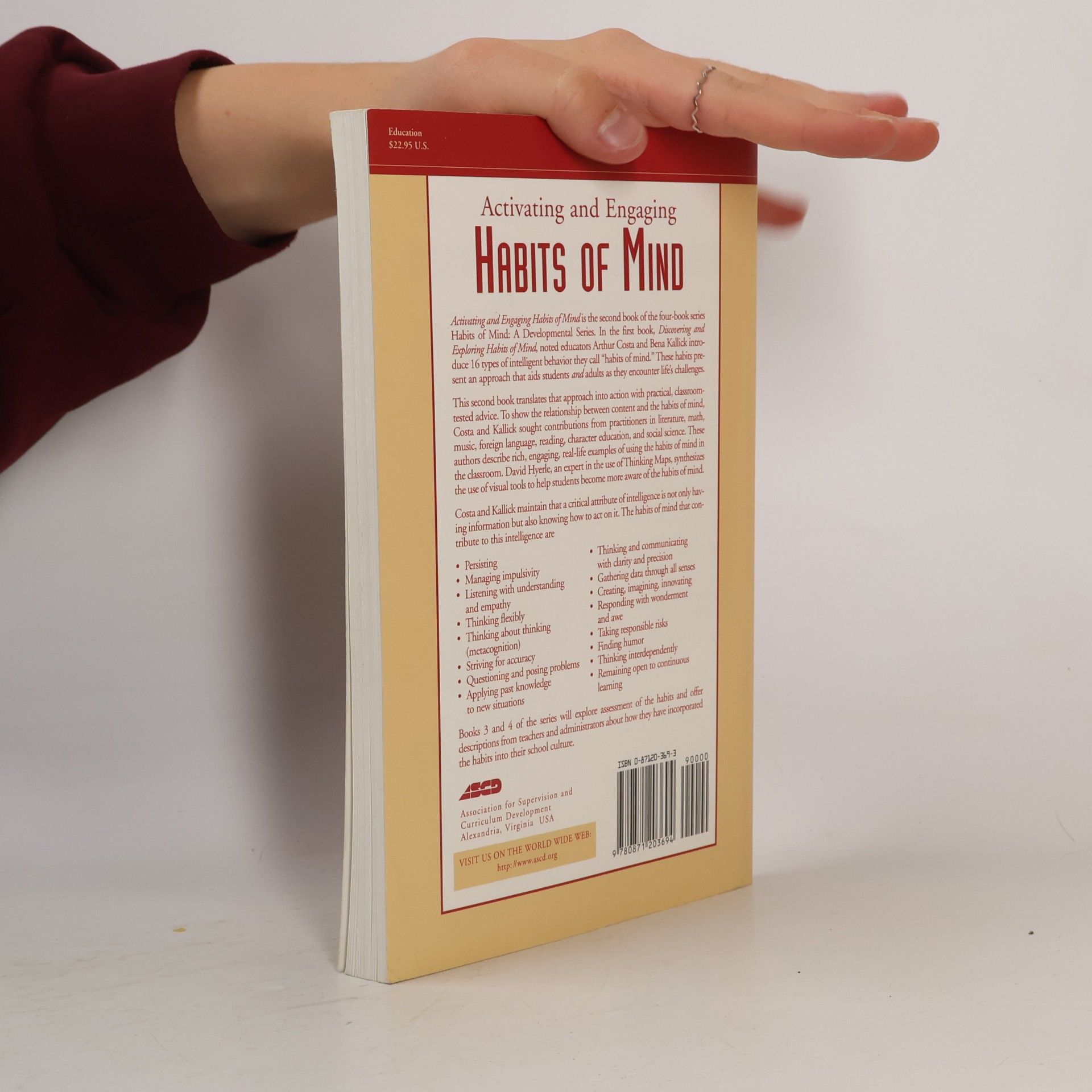 Arthur L. Costa Habits of Mind - 2: Activating & Engaging Habits of Mind
