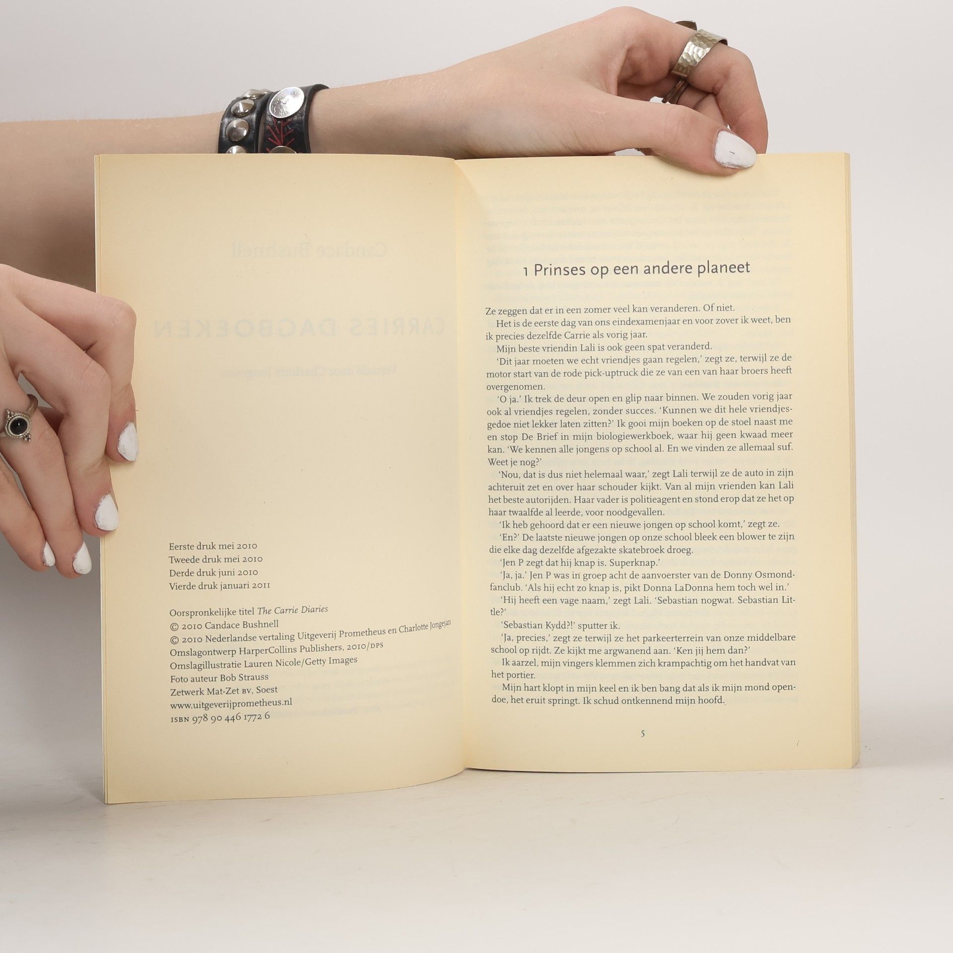 Candace Bushnell Carries Dagboeke