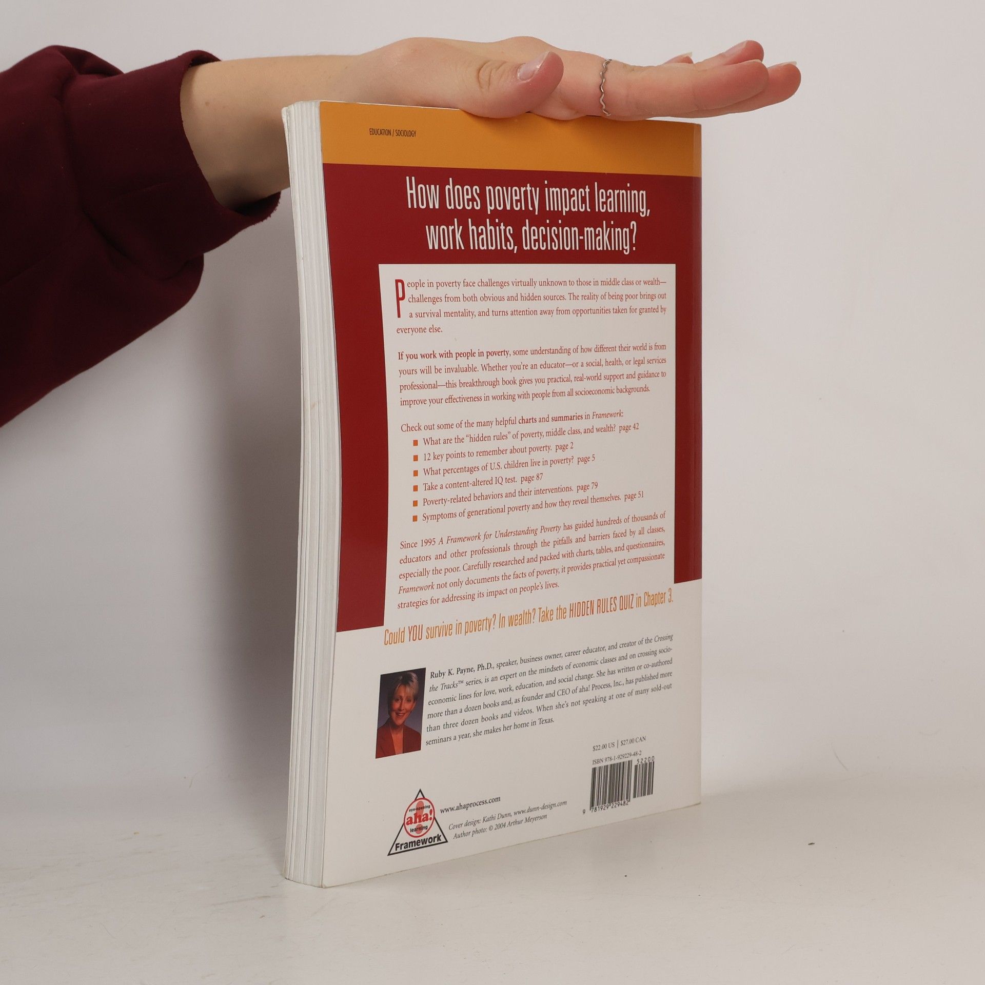 Ruby K. Payne A Framework for Understanding Poverty - 4th Edition