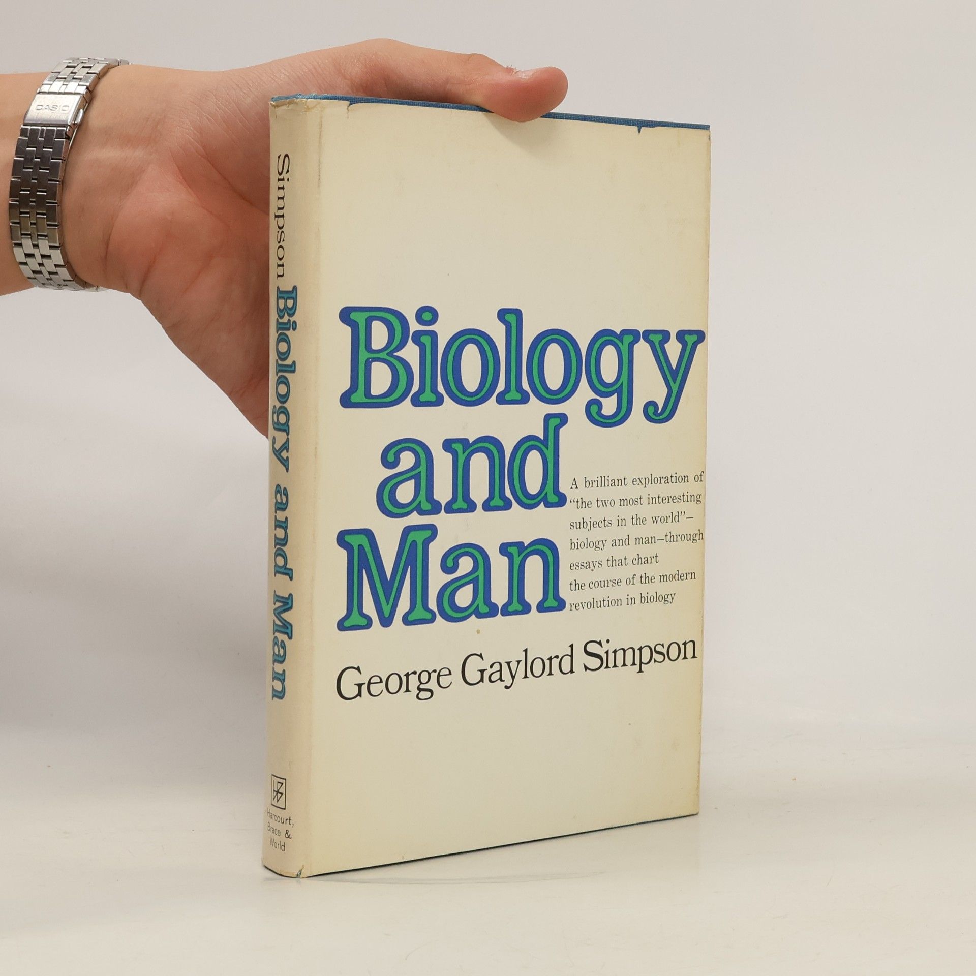 George Gaylord Simpson Biology and Man