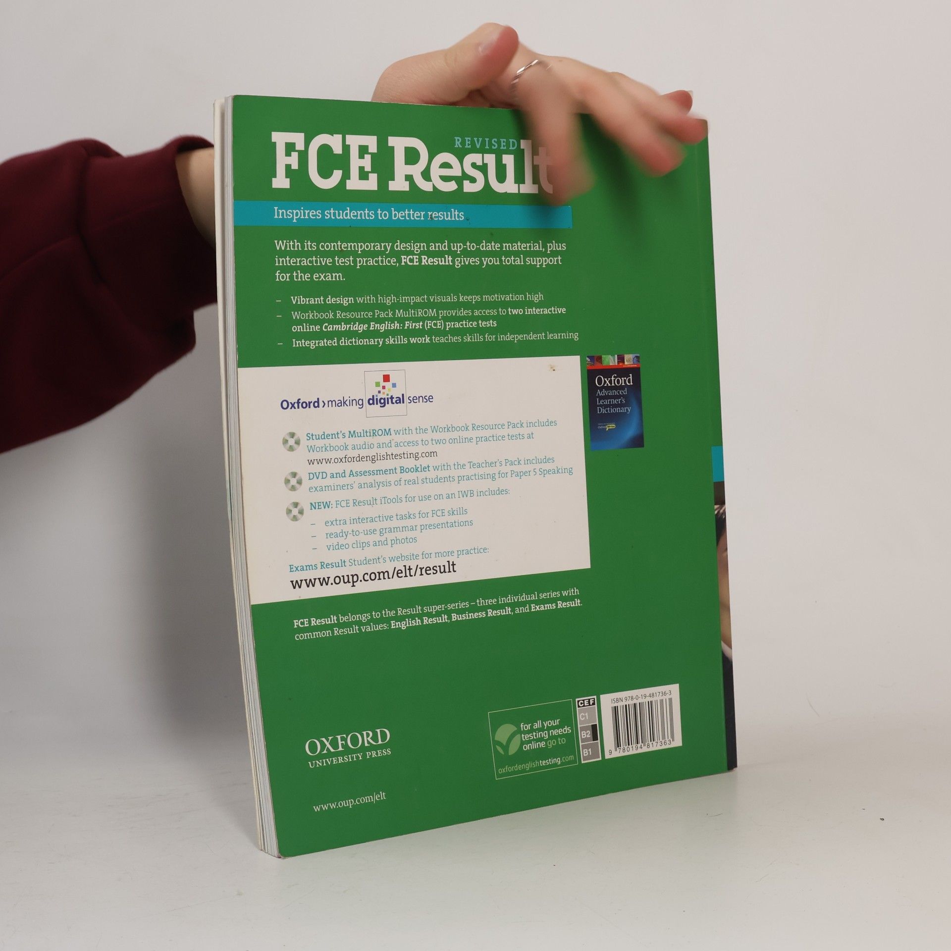 Paul A. Davies Revised FCE result : student's book