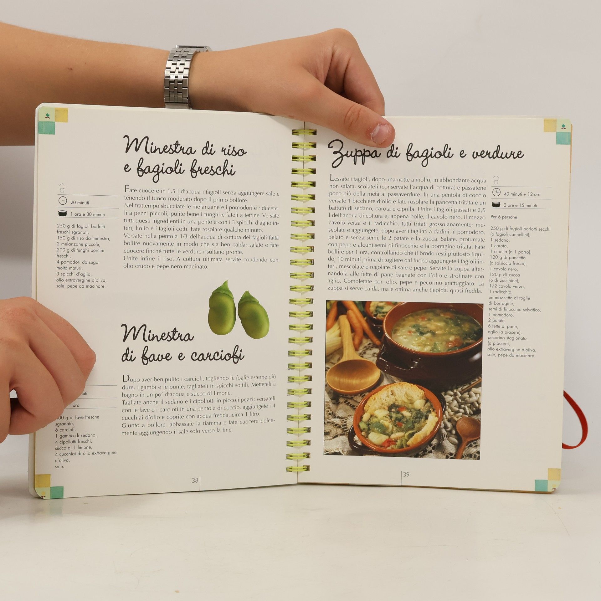 Ricettario: Il libro delle zuppe minestre creme e vellutate