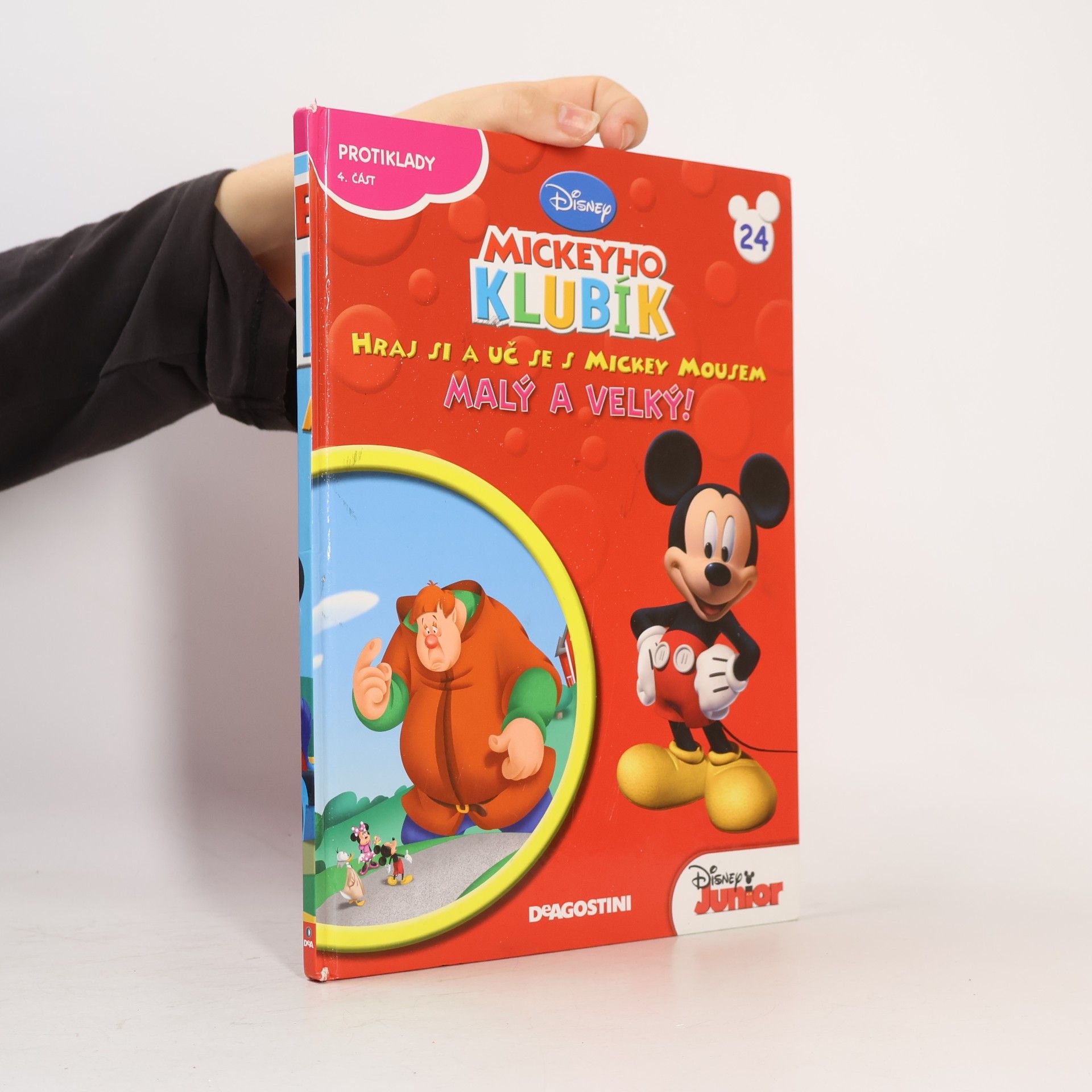 Autorenkollektiv Hraj si a uč se s Mickey Mousem 24. Malý a velký!