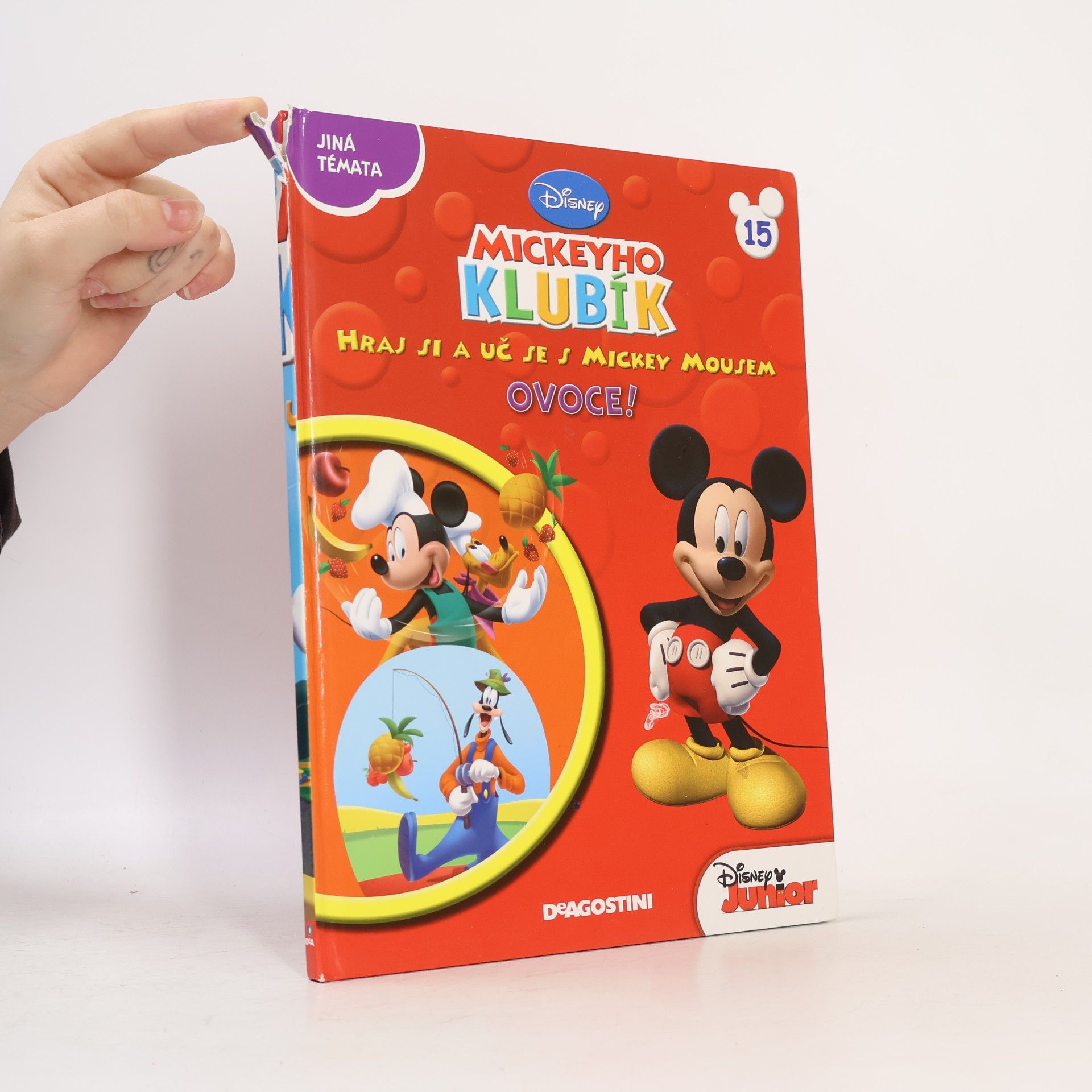 Kolektiv autorů Mickeyho klubík. Hraj a uč se s Mickey Mousem 15. Ovoce!