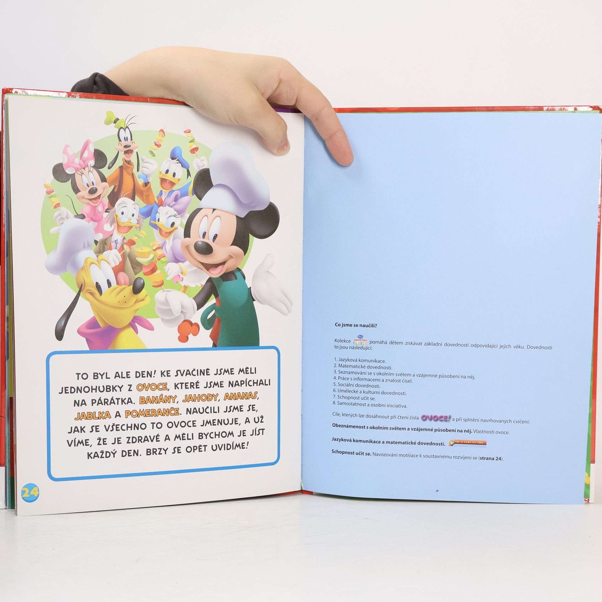 Kolektiv autorů Mickeyho klubík. Hraj a uč se s Mickey Mousem 15. Ovoce!
