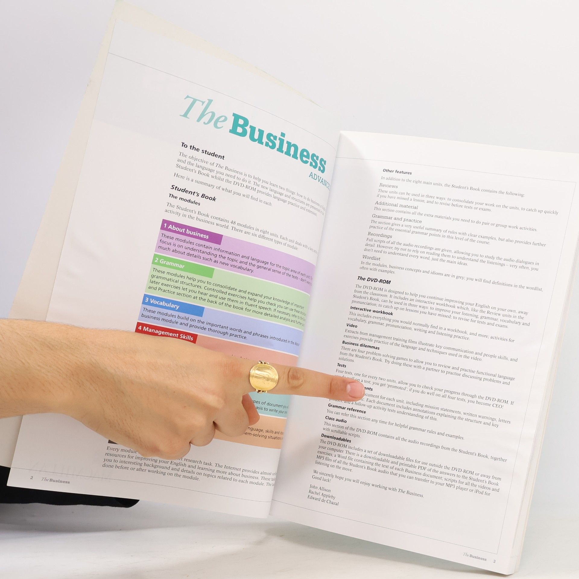 John Allison The Business Advanced: Student´s Book + DVD-ROM Pack